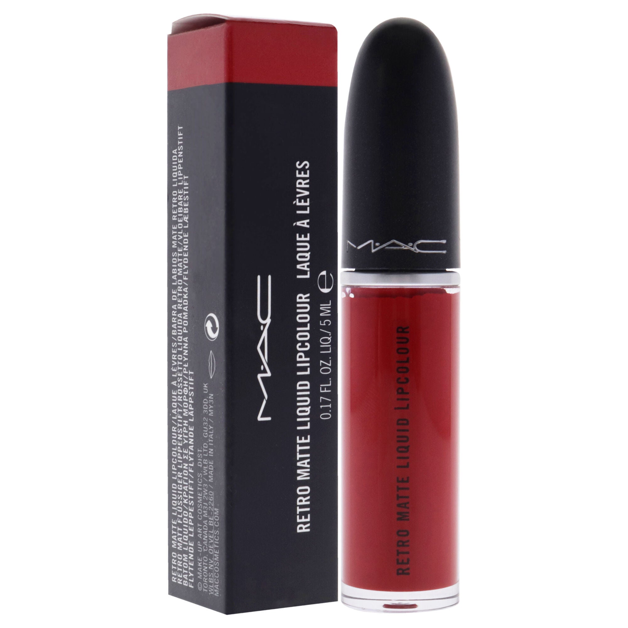 Retro Matte Liquid Lipstick - 104 Fashion Legacy by MAC for Women - 0.17 oz Lipstick, See Description, alternate image number 1
