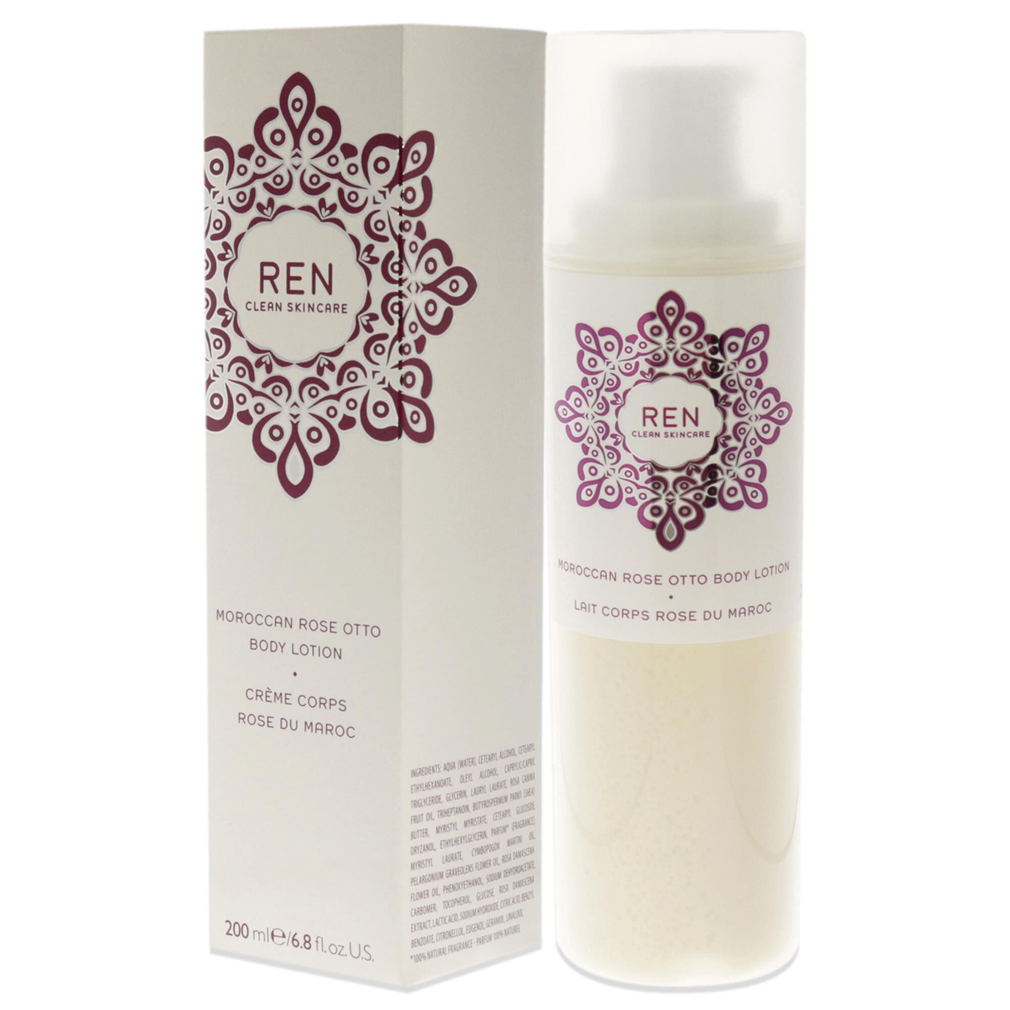 Moroccan Rose Otto Body Lotion by REN for Unisex - 6.8 oz Lotion, See Description, alternate image number 3