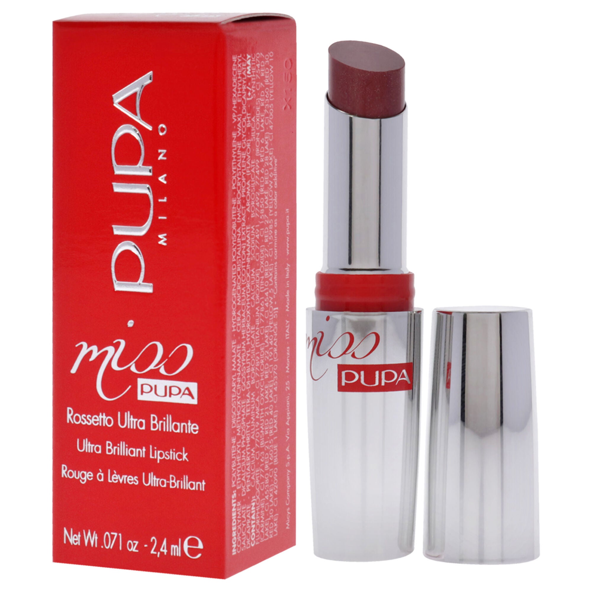 Miss Pupa Ultra Brilliant Lipstick - 603 Upper East Side by Pupa Milano for Women - 0.071 oz Lipstick, See Description, alternate image number 3