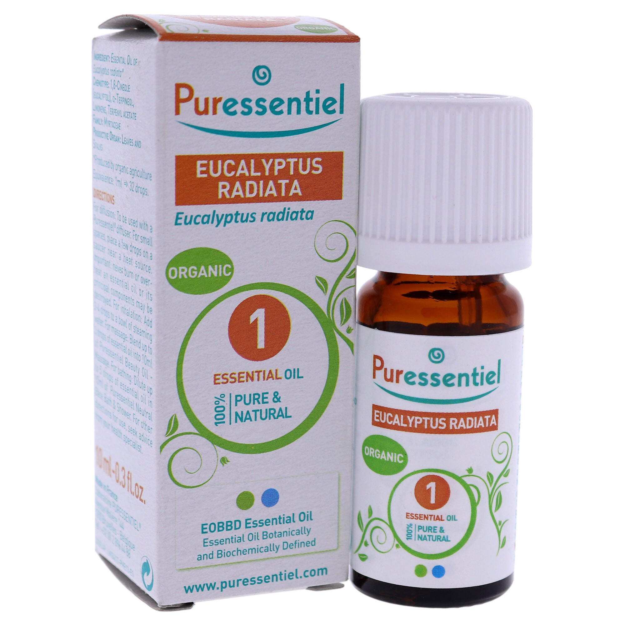 Organic Essential Oil - Eucalyptus Radie by Puressentiel for Unisex - 0.3 oz Oil, See Description, alternate image number 2