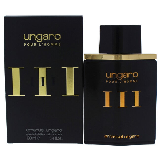 Ungaro III by Emanuel Ungaro for Men - 3.4 oz EDT Spray, , alternate image number 5