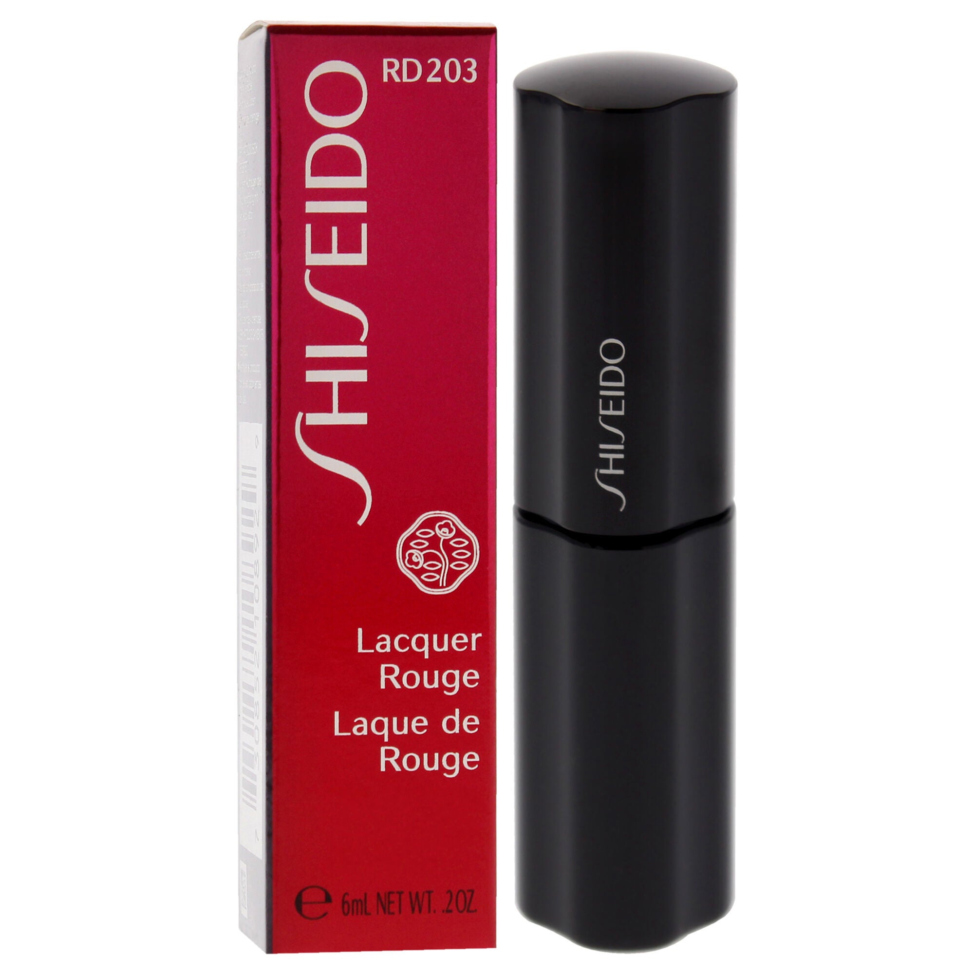 Lacquer Rouge - RD203 Portrait by Shiseido for Women - 0.2 oz Lip Gloss, See Description, alternate image number 2