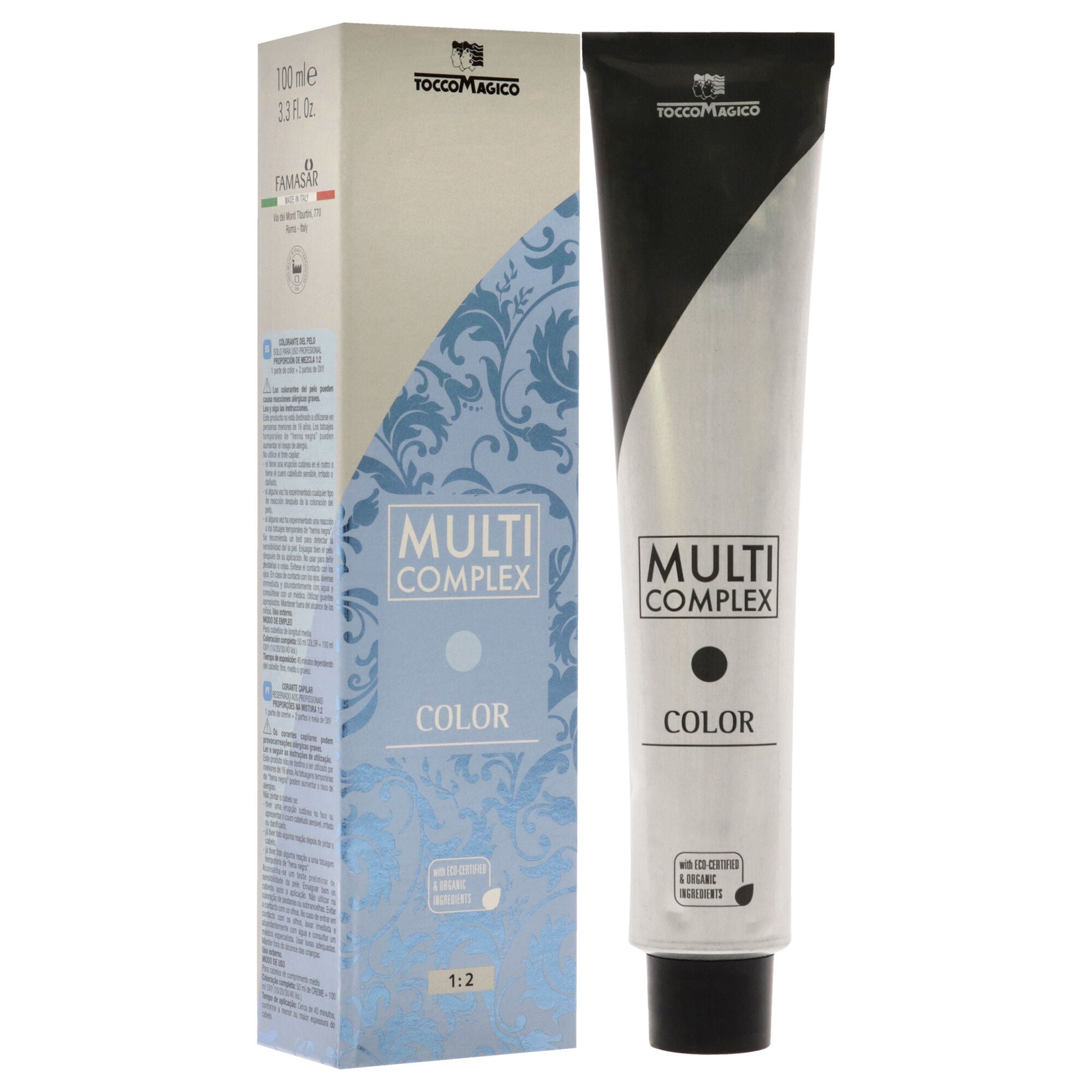 Multi Complex Permanet Hair Color - 12.88 Deep Pearl by Tocco Magico for Unisex - 3.3 oz Hair Color, See Description, alternate image number 2