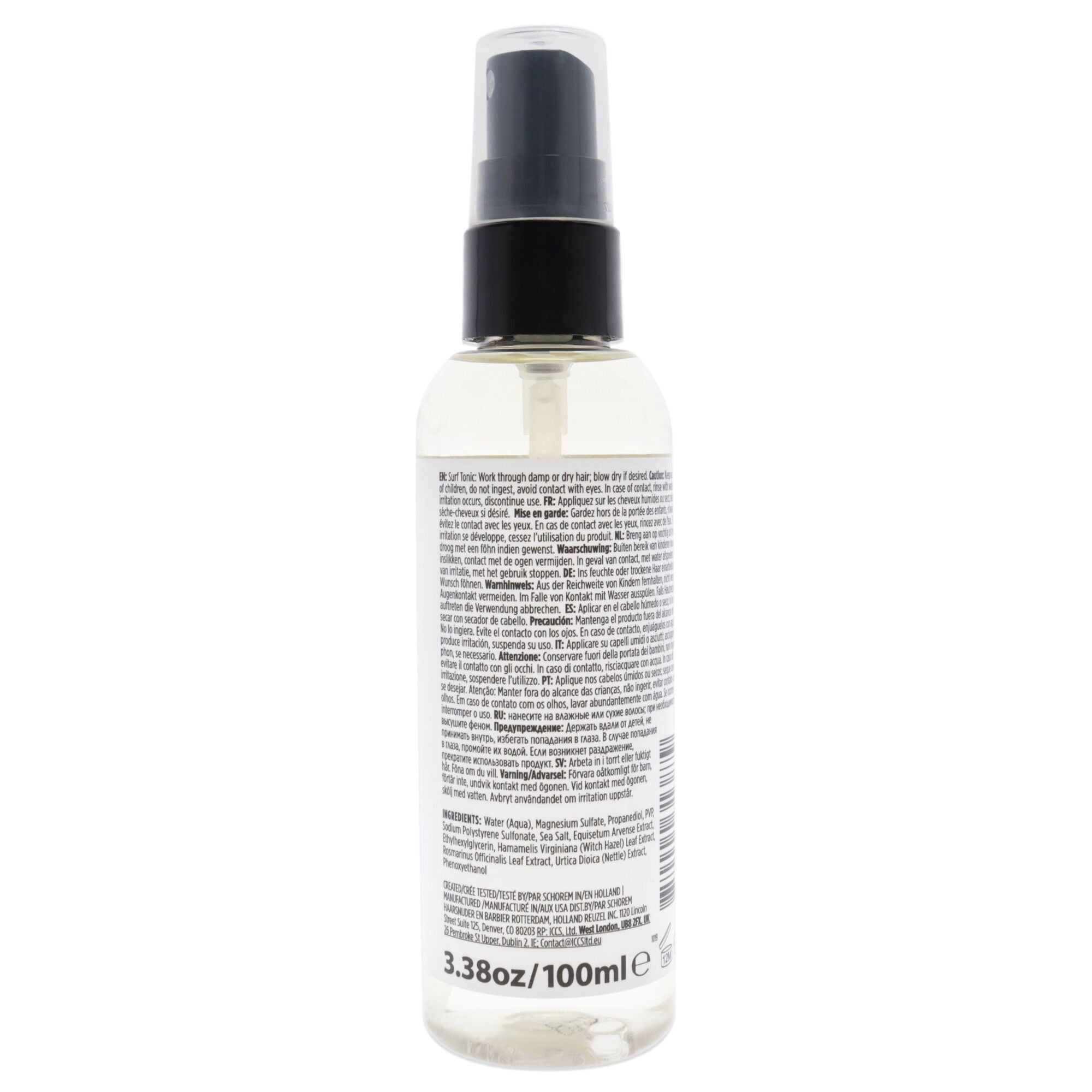 Surf Tonic Spray by Reuzel for Men - 3.38 oz Hair Spray, See Description, alternate image number 2