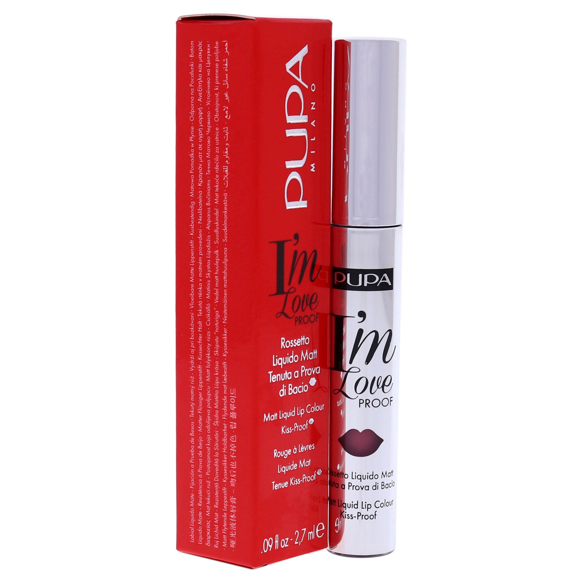 I Am Love Proof Matt Liquid Lip Color - 004 Intense Rose by Pupa Milano for Women - 0.09 oz Lipstick, , alternate image number 6