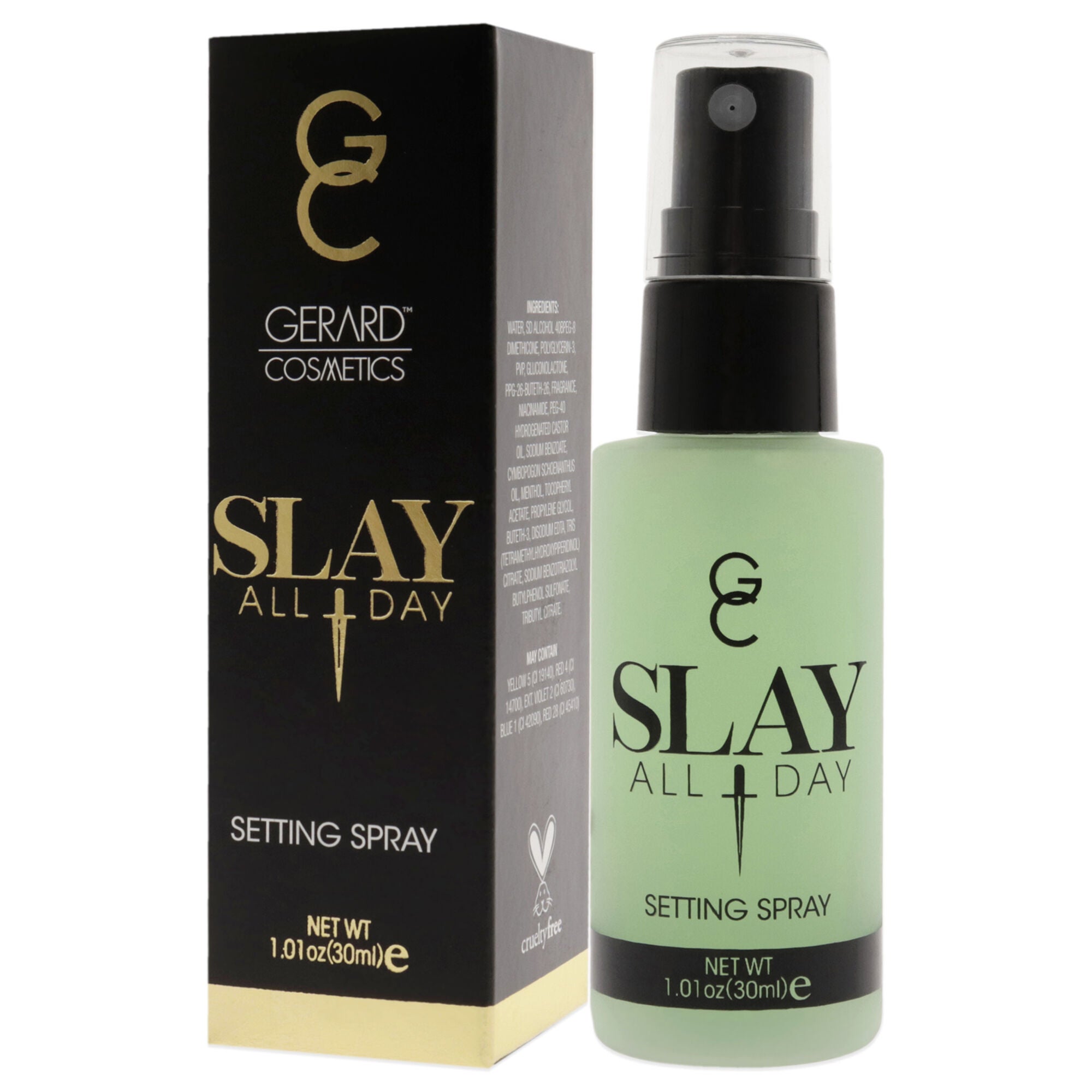 Slay All Day Setting Spray Mini - Cucumber by Gerard Cosmetic for Women - 1.01 oz Setting Spray, , alternate image number 7
