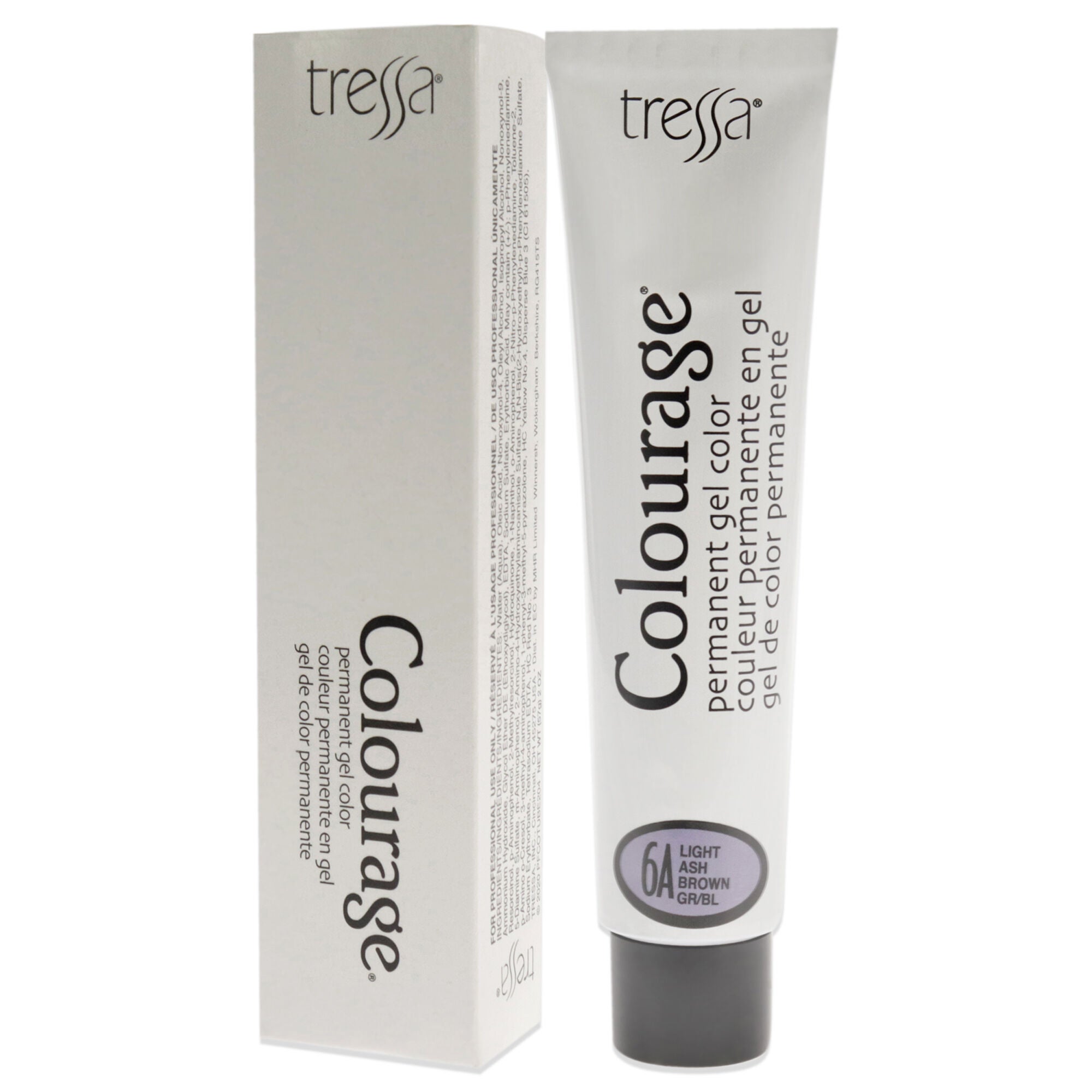 Colourage Permanent Gel Color - 6A Light Ash Brown by Tressa for Unisex - 2 oz Hair Color, See Description, alternate image number 3