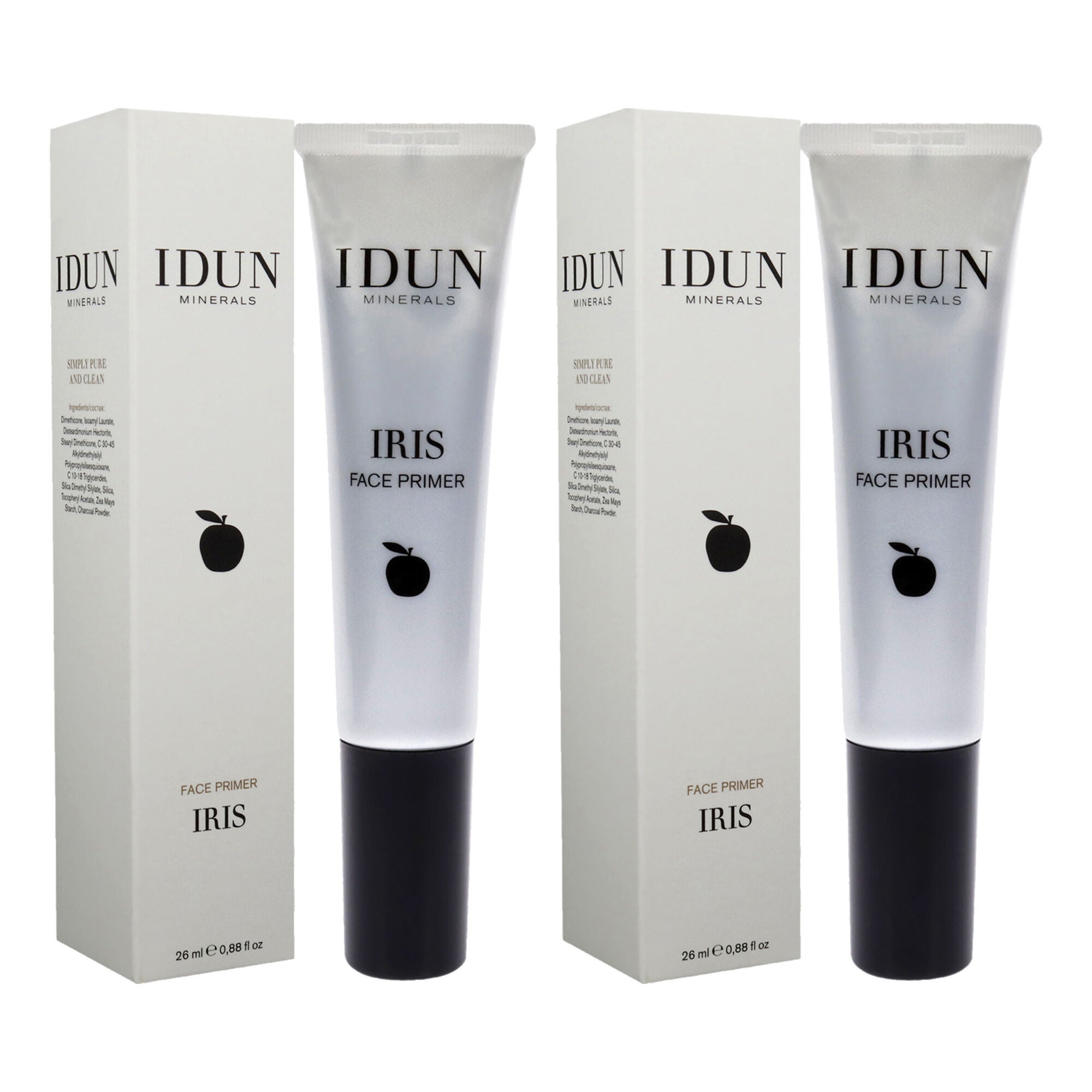 Face Primer - 701 Iris by Idun Minerals for Women - 0.88 oz Primer - Pack of 2, See Description, alternate image number 2