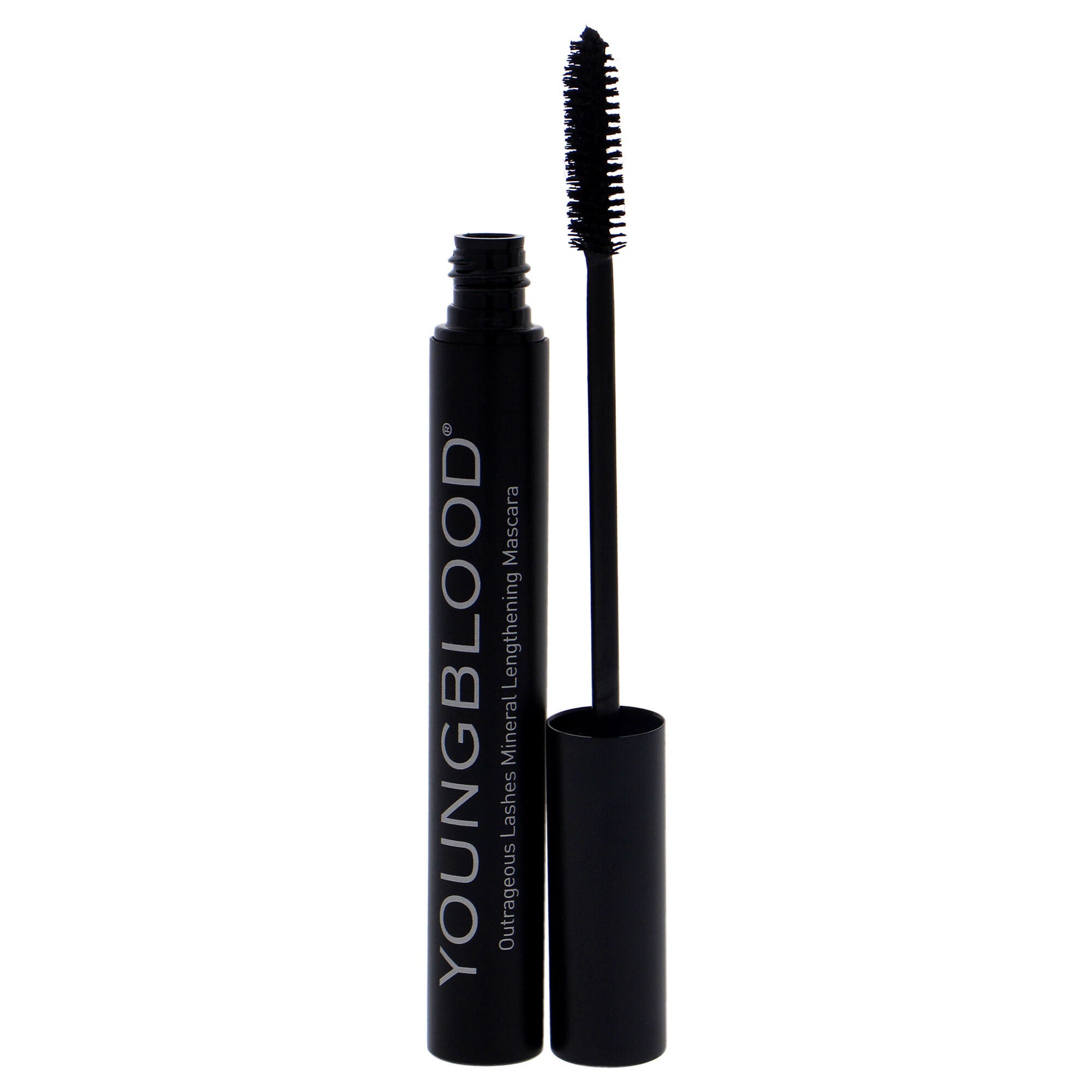 Outrageous Lashes Mineral Lengthening Mascara - Blackout by Youngblood for Women - 0.28 oz Mascara, See Description, alternate image number 4