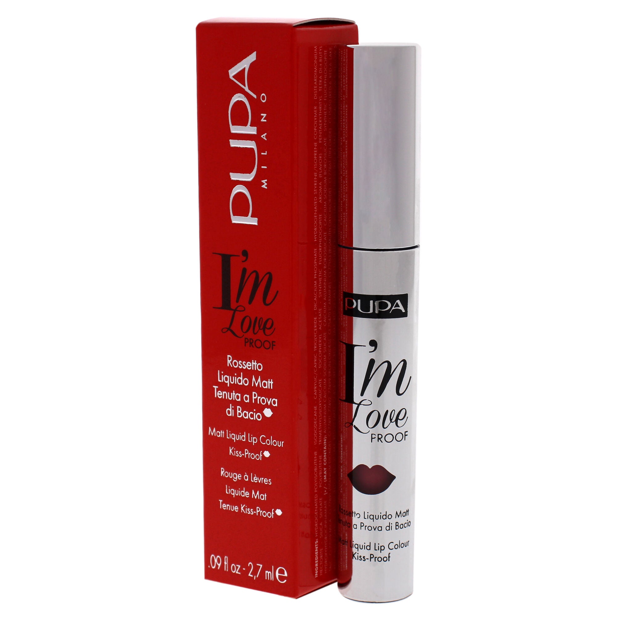 I Am Love Proof Matt Liquid Lip Color - 005 Glam Mauve by Pupa Milano for Women - 0.09 oz Lipstick, , alternate image number 7