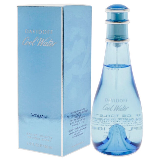 Cool Water by Davidoff for Women - 3.4 oz EDT Spray, , alternate image number null