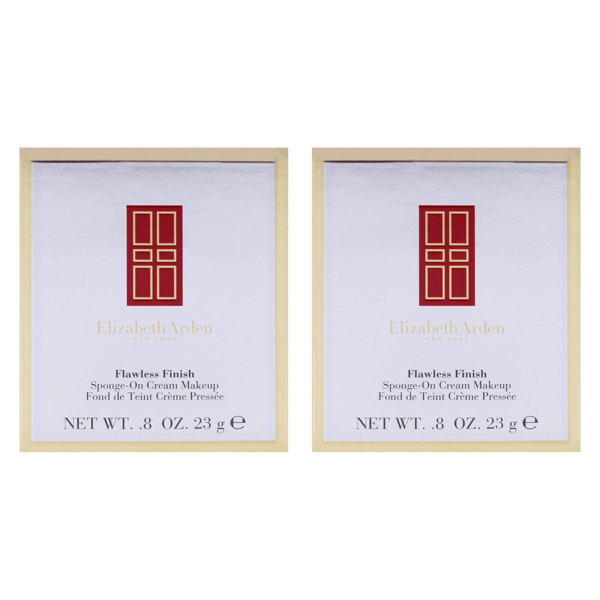 Flawless Finish Sponge-On Cream Makeup - 57 Chestnut by Elizabeth Arden for Women - 0.8 oz Foundation - Pack of 2, Brown, alternate image number 4