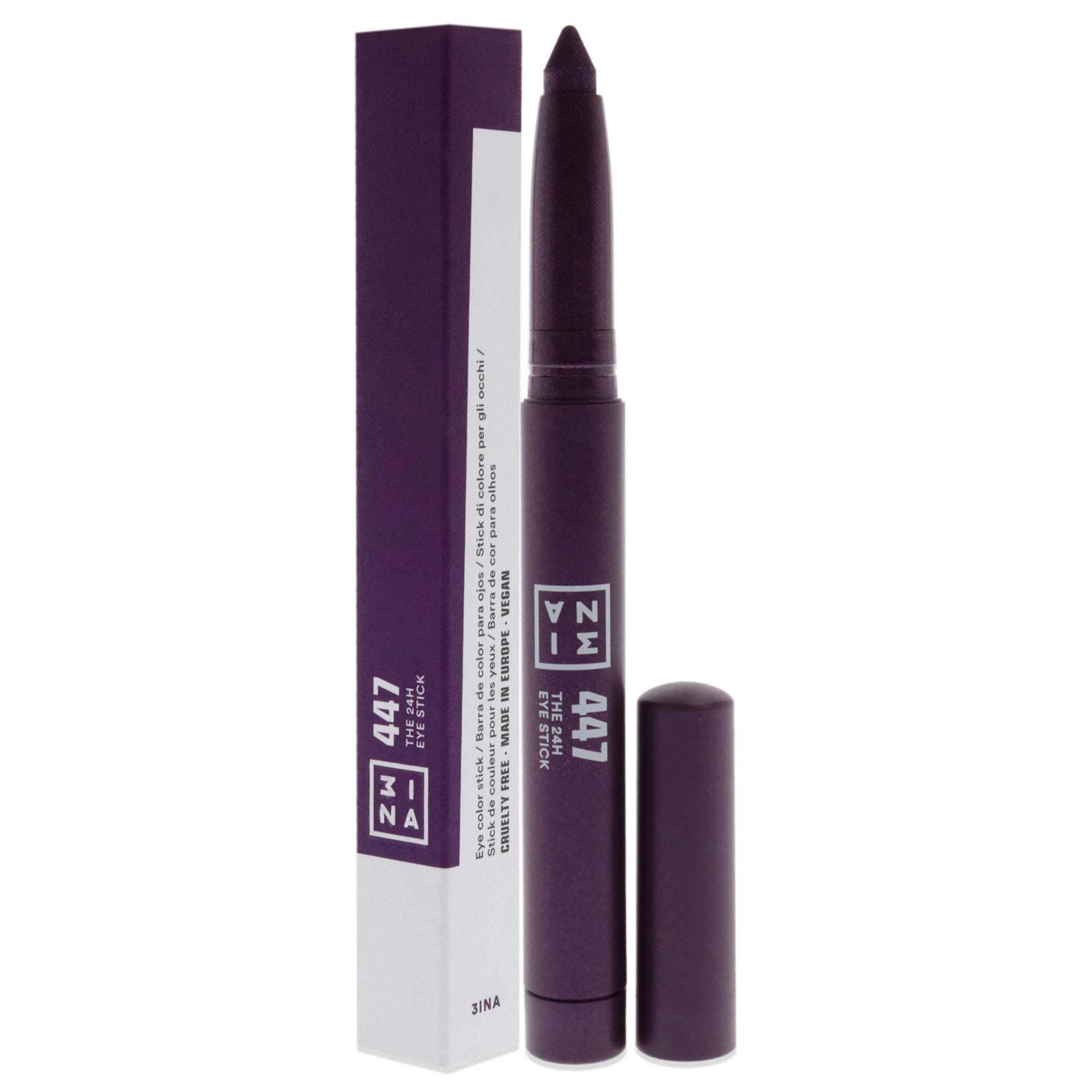 The 24H Eye Stick - 447 Purple by 3INA for Women - 0.049 oz Eye Shadow, See Description, alternate image number 3