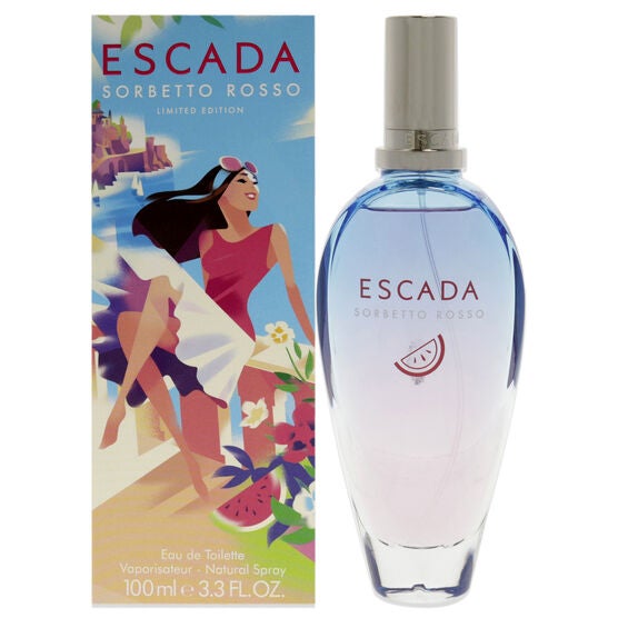 Sorbetto Rosso by Escada for Women - 3.3 oz EDT Spray (Limited Edition), NA, hi-res image number null
