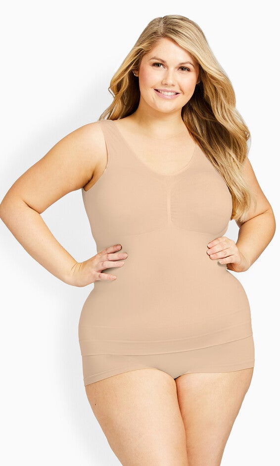 Seamless Shaping Cami - beige, Beige, hi-res image number null
