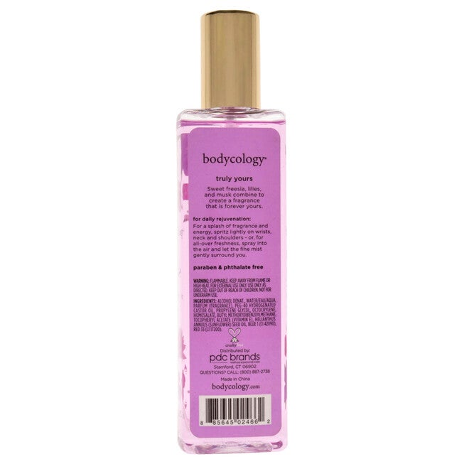 Truly Yours by Bodycology for Women - 8 oz Fragrance Mist, See Description, alternate image number null