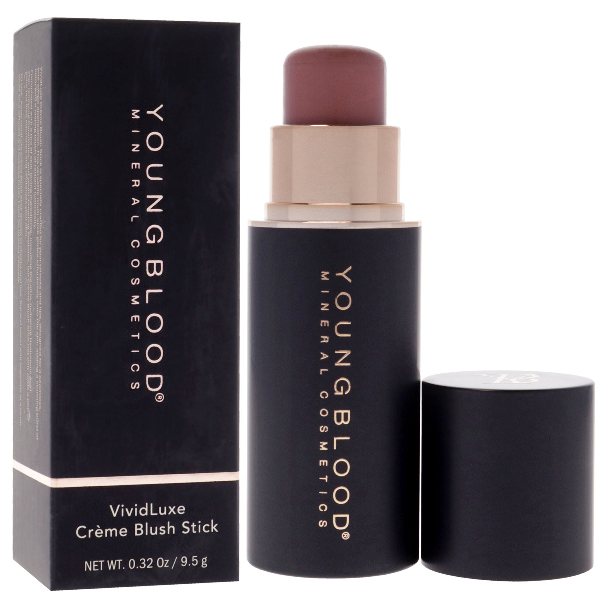VividLuxe Creme Blush Stick - Mulberry by Youngblood for Women - 0.32 oz Blush, See Description, alternate image number 2