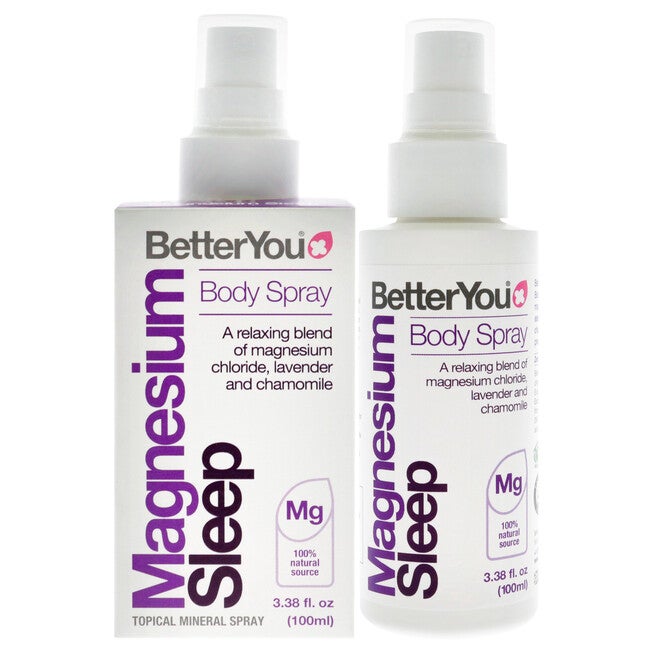 Magnesium Sleep Body Spray by BetterYou for Unisex - 3.38 oz Body Spray, See Description, hi-res image number 0