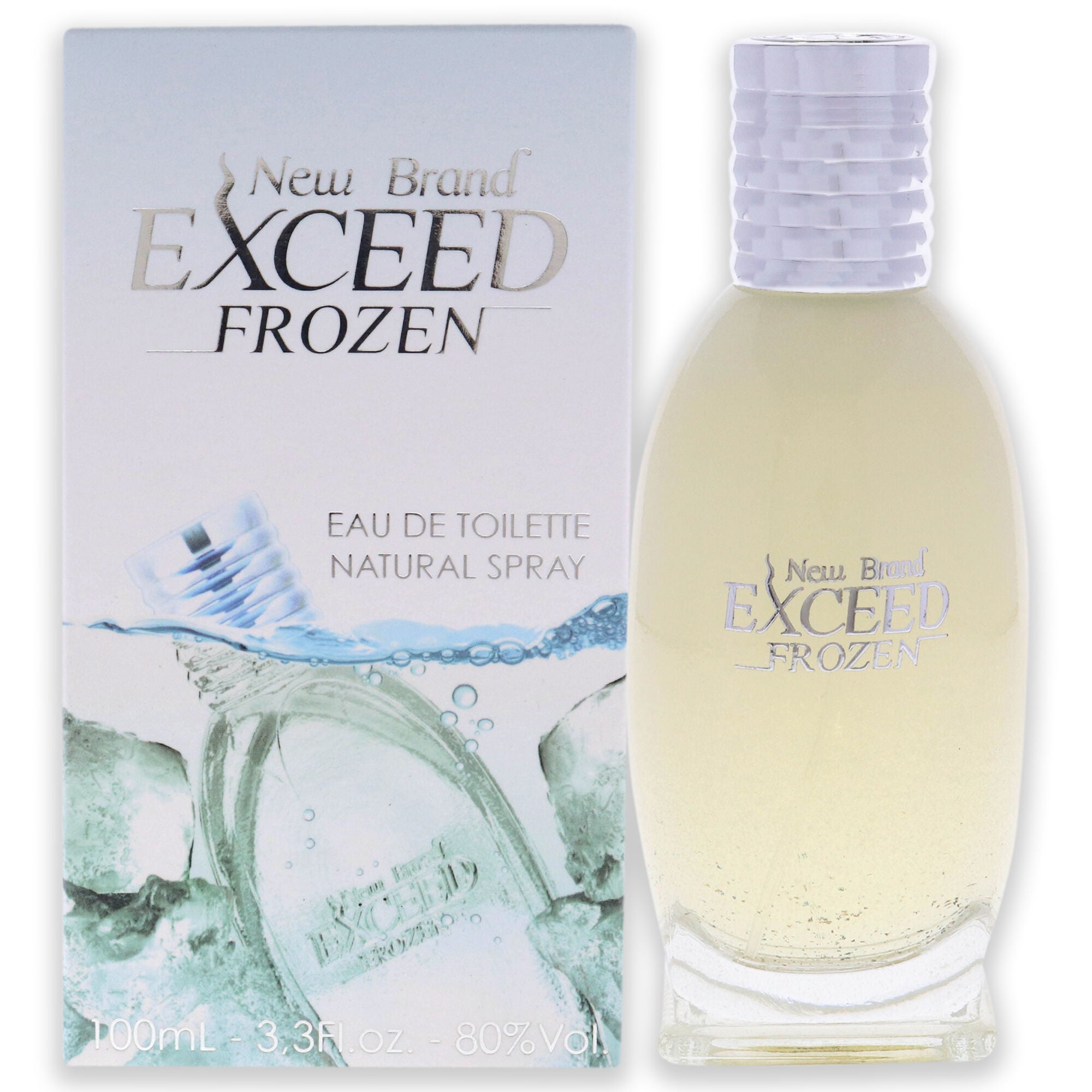 Exceed Frozen by New Brand for Men - 3.3 oz EDT Spray, See Description, hi-res image number 0