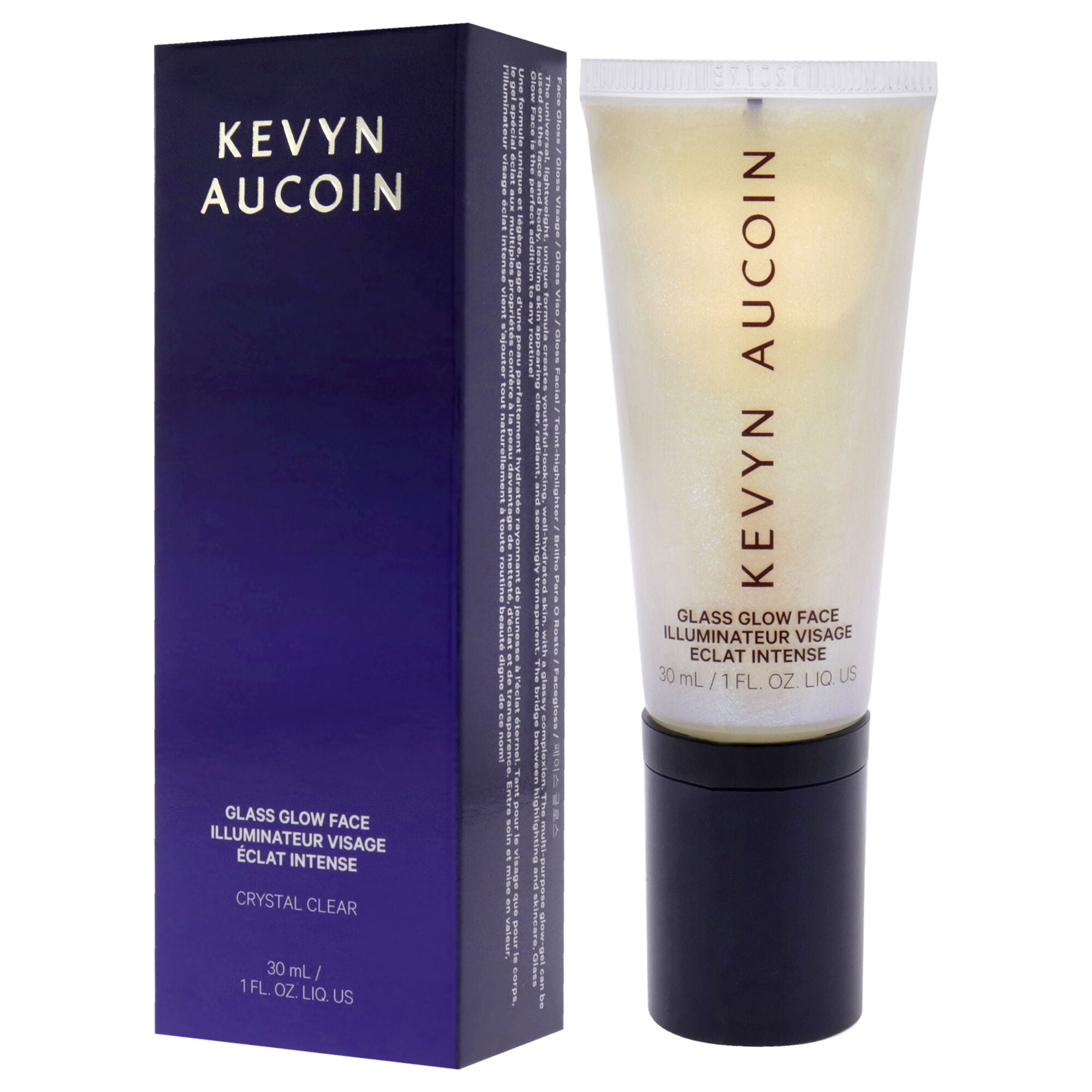 Glass Glow Face Highlighter - Crystal Clear by Kevyn Aucoin for Women - 1 oz Highlighter, , alternate image number 7