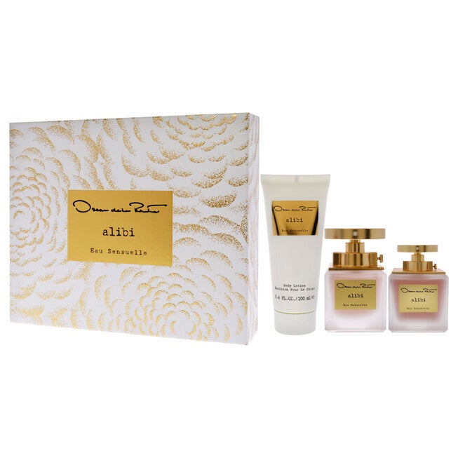 Alibi Eau Sensuelle by Oscar De La Renta for Women - 3 Pc Gift Set 3.3oz EDP Spray, 1oz EDP Spray 3.4oz Body Lotion, See Description, alternate image number 2