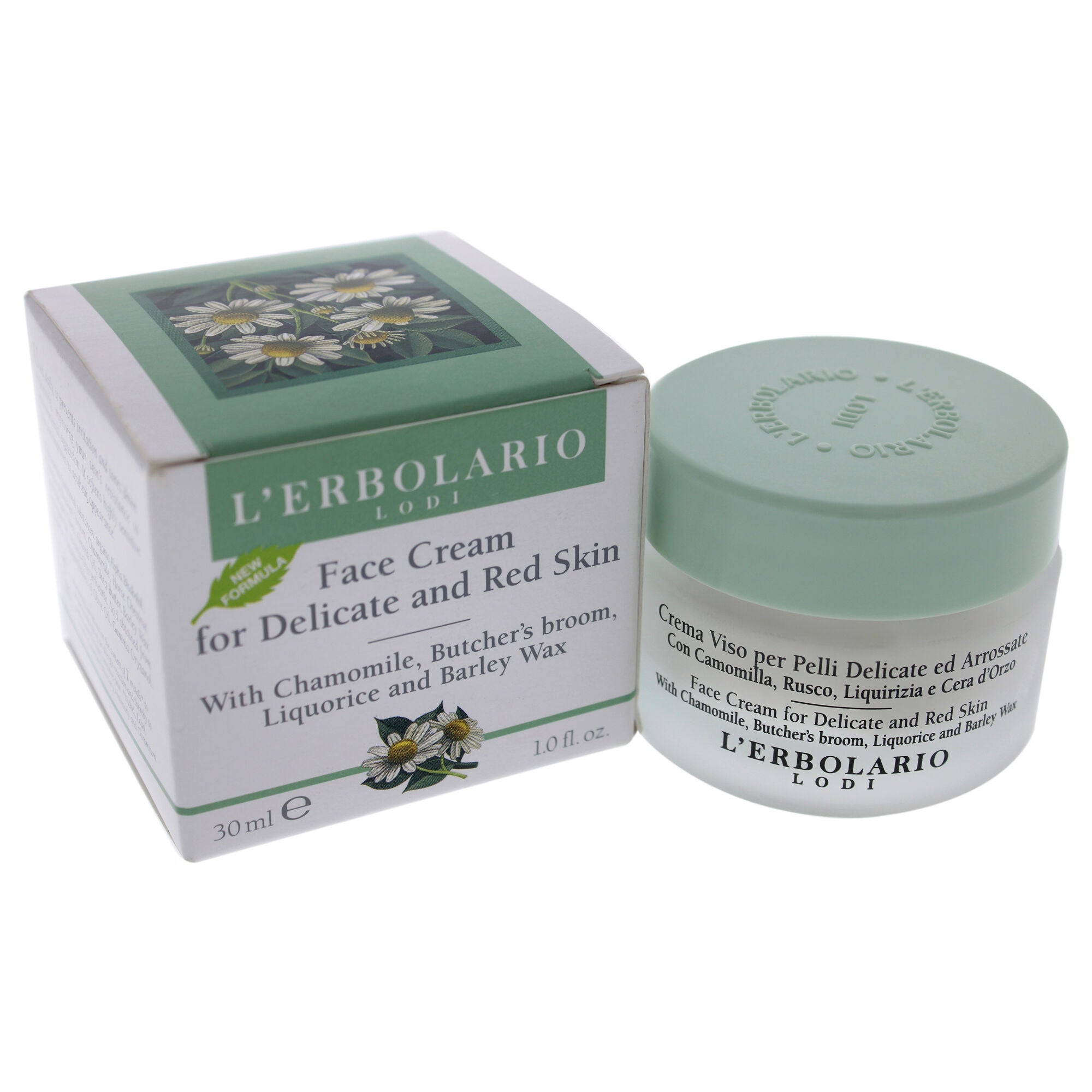Face Cream for Delicate and Red Skin by LErbolario for Women - 1 oz Cream, See Description, alternate image number 3
