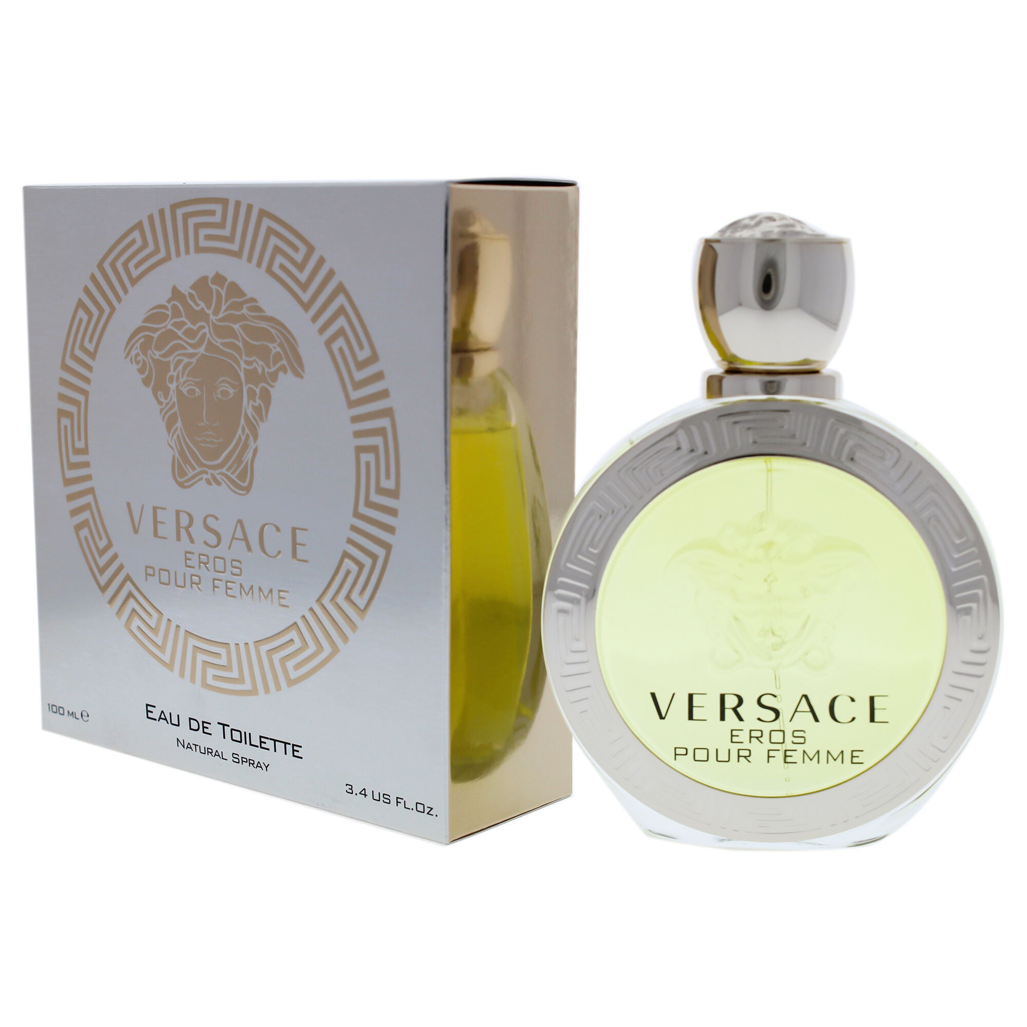 Versace Eros Pour Femme by Versace for Women - 3.4 oz EDT Spray, See Description, alternate image number 1