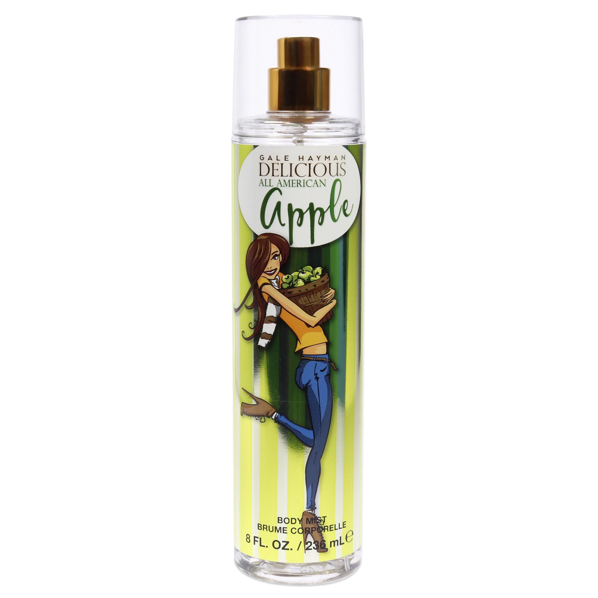 Delicious All American Apple by Gale Hayman for Women - 8 oz Body Mist, , alternate image number 4