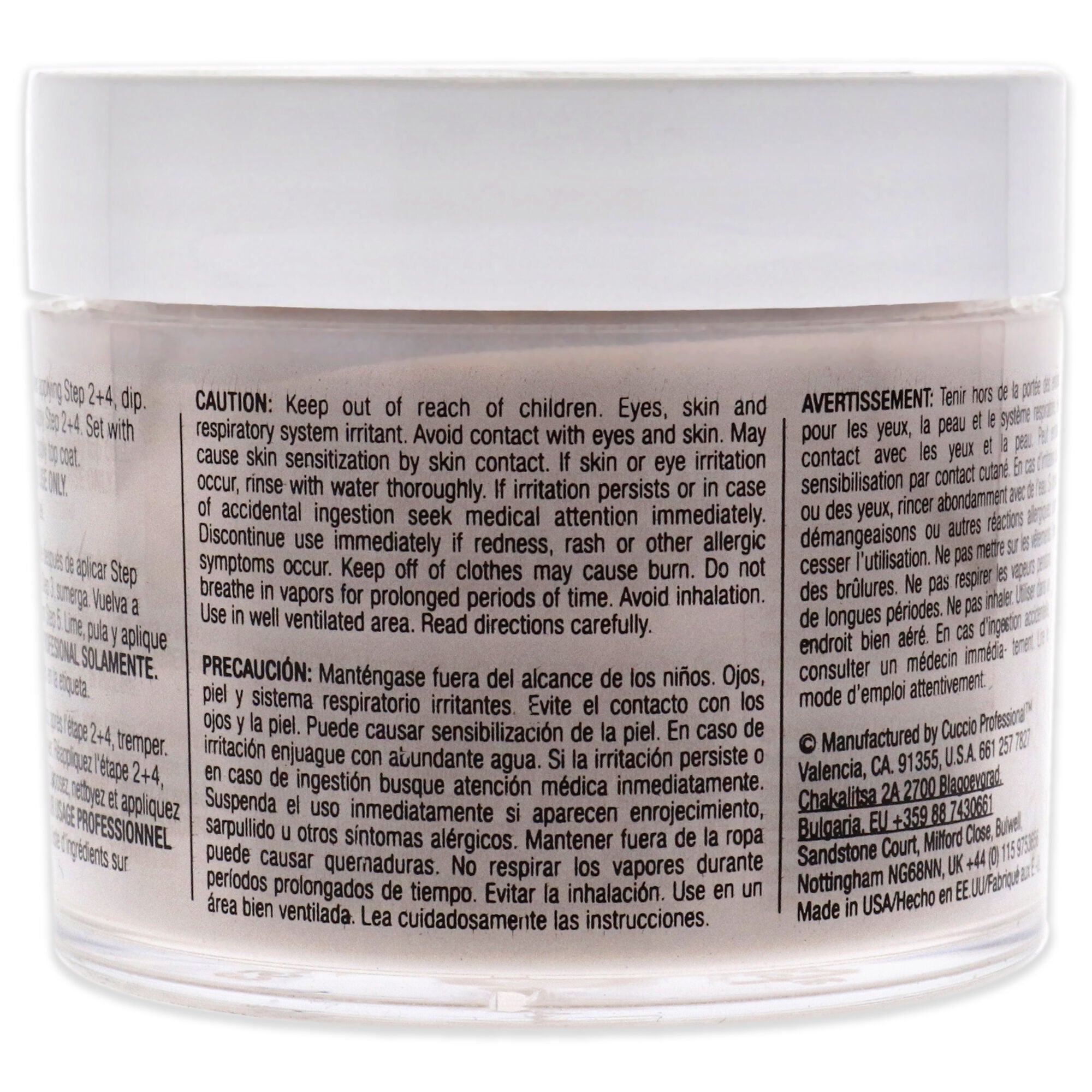 Pro Powder Polish Nail Colour Dip System - Left Wanting More by Cuccio Colour for Women - 1.6 oz Nail Powder, , alternate image number 3