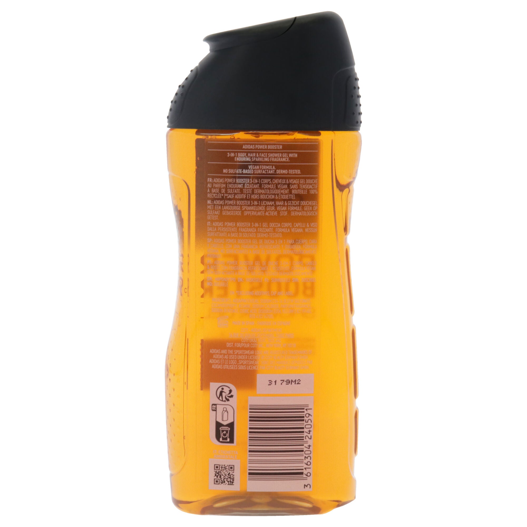 Shower Gel - Power Booster by Adidas for Men - 8.4 oz Shower Gel, See Description, alternate image number 2