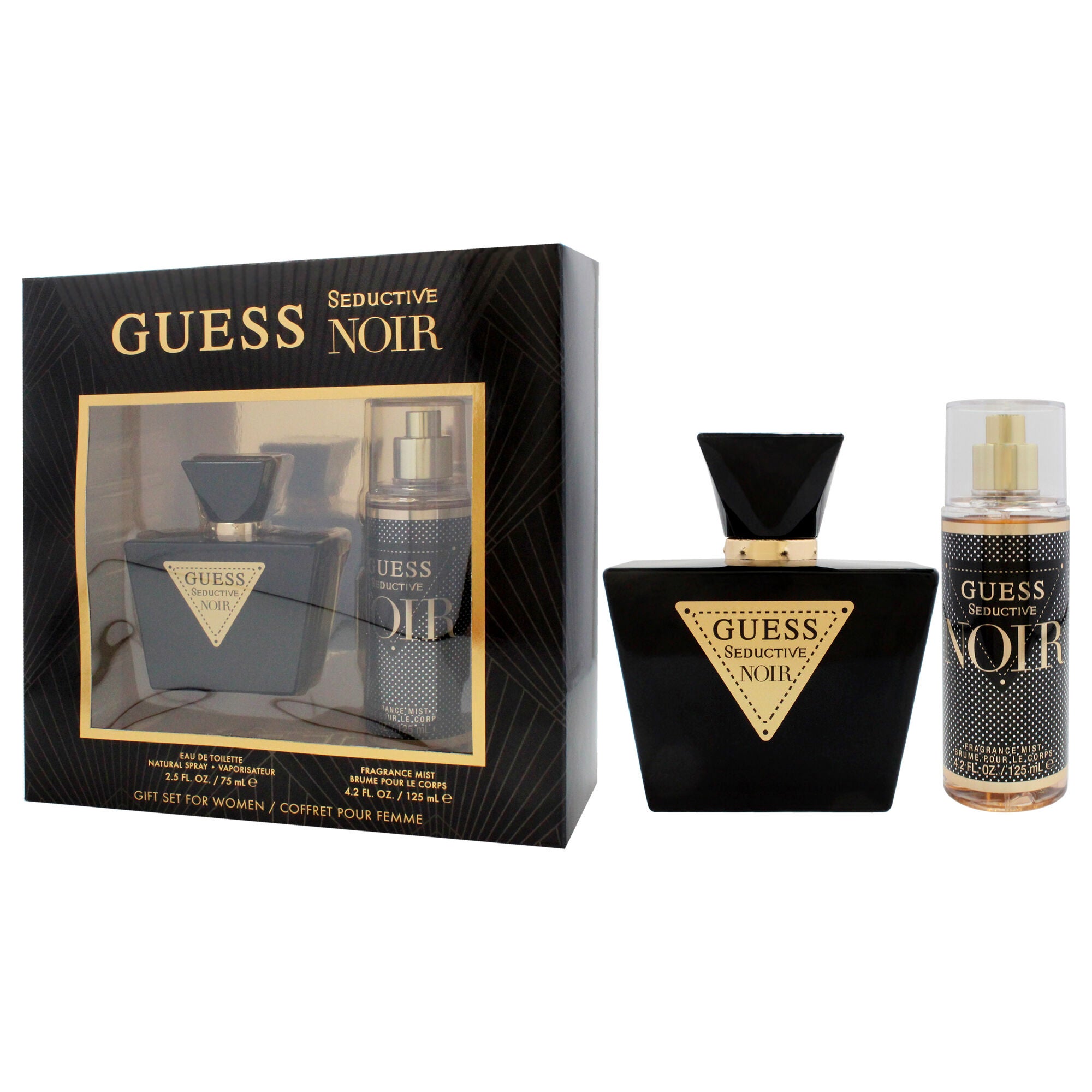 Guess Seductive Noir by Guess for Women - 2 Pc Gift Set 2.5oz EDT Spray, 4.2oz Fragrance Mist, See Description, alternate image number 3