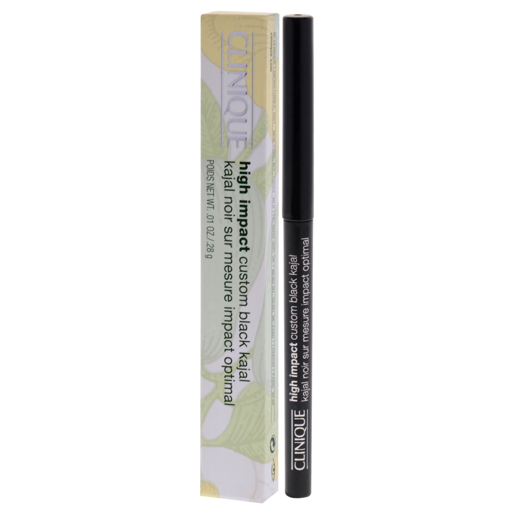 High Impact Custom Black Kajal - 01 Blackened Black by Clinique for Women - 0.01 oz Eyeliner, See Description, alternate image number 3