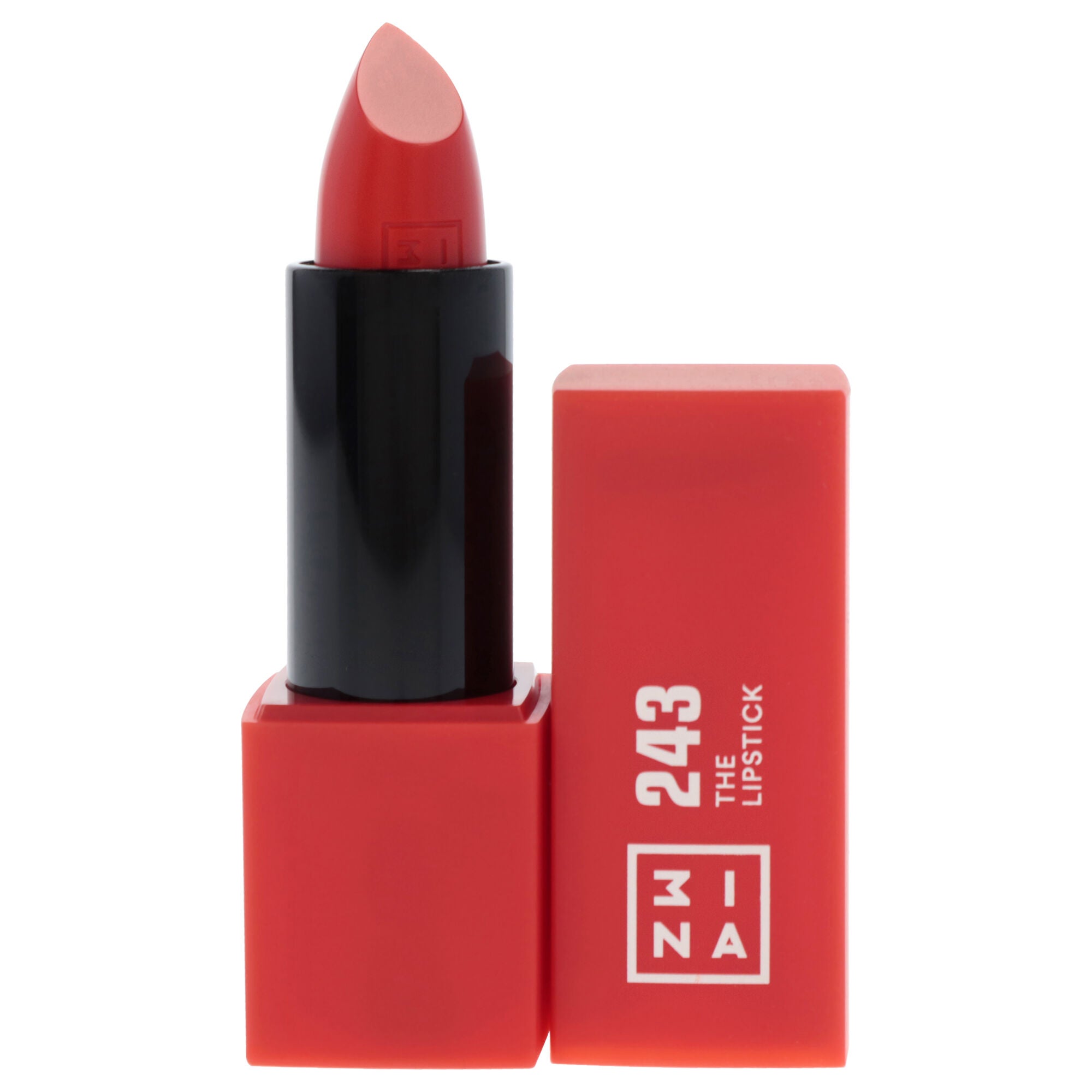 The Lipstick - 243 Shiny Coral Red by 3INA for Women - 0.11 oz Lipstick, See Description, alternate image number 4