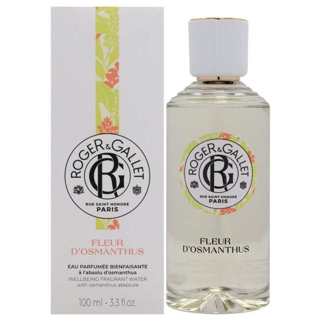 Osmanthus Flower by Roger & Gallet for Unisex - 3.3 oz Fragrant Water Spray, NA, hi-res image number null