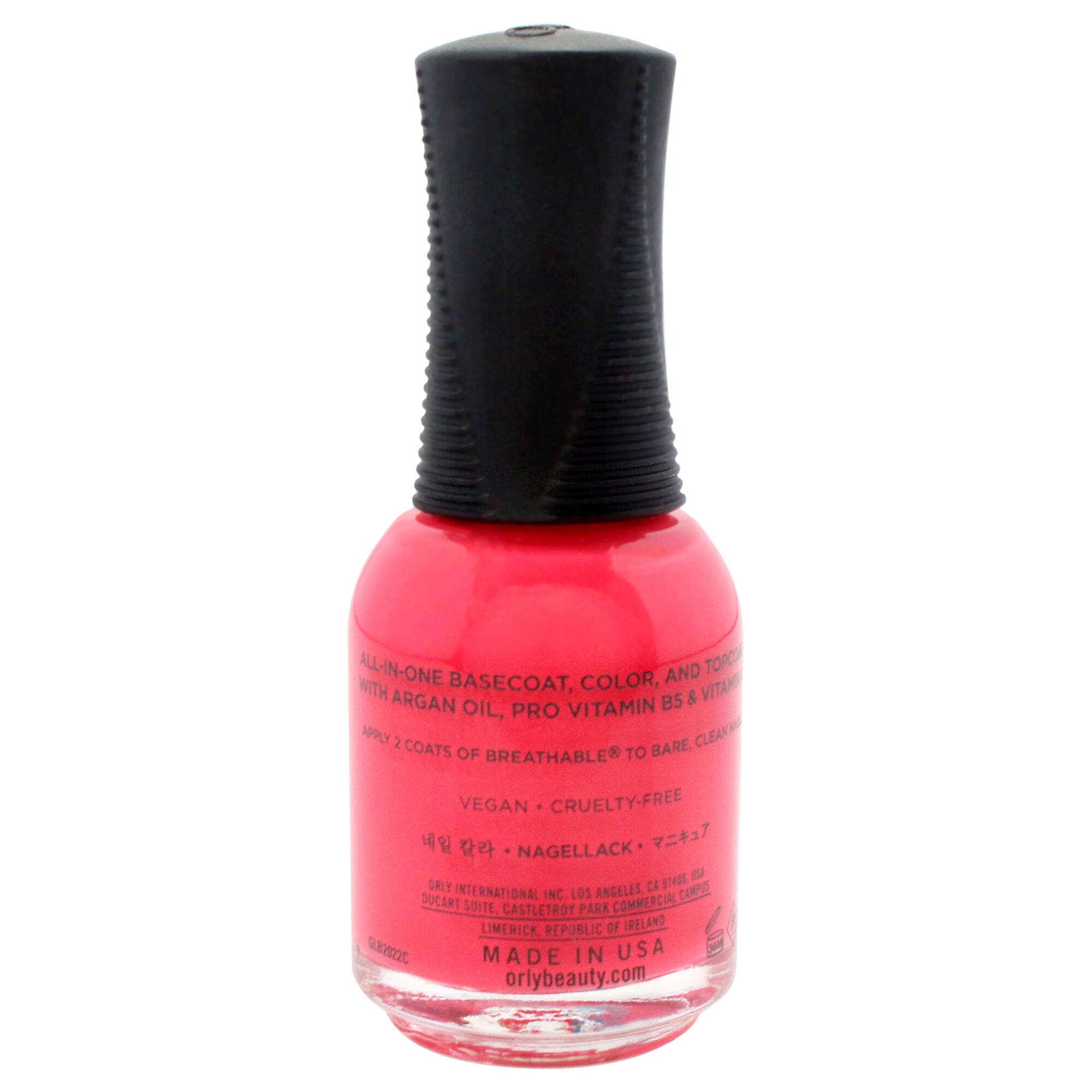Breathable Treatment Plus Color - 20916 Beauty Essential by Orly for Women - 0.6 oz Nail Polish, See Description, alternate image number 1