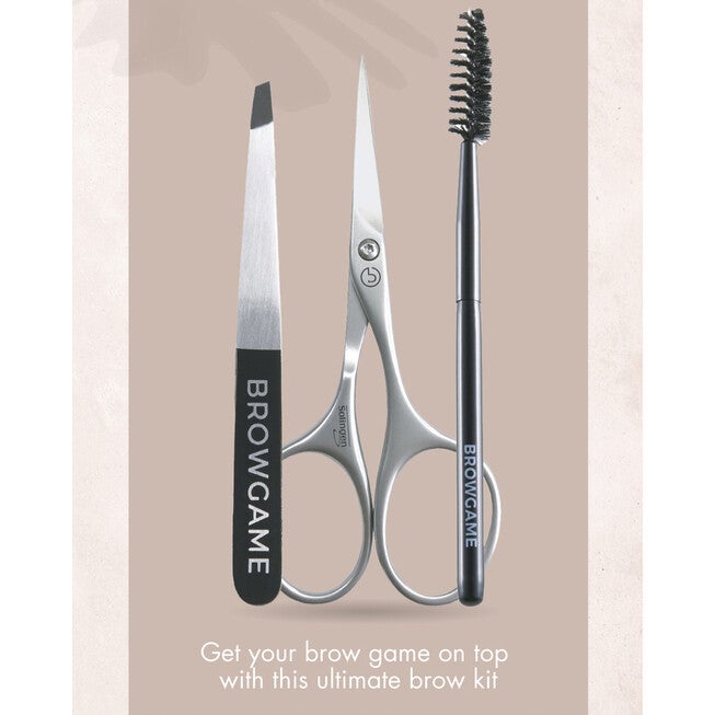 Precision Brow Kit by Browgame for Women - 3 Pc Set, See Description, alternate image number 1