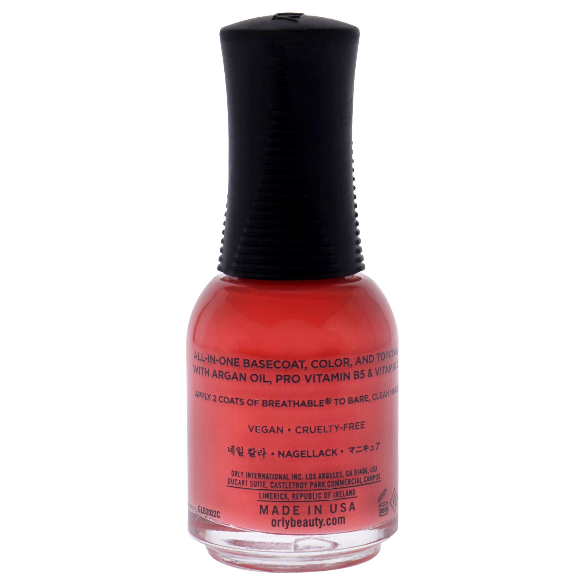 Breathable Treatment Plus Color - 20955 Vitamin Burst by Orly for Women - 0.6 oz Nail Polish, See Description, alternate image number 1