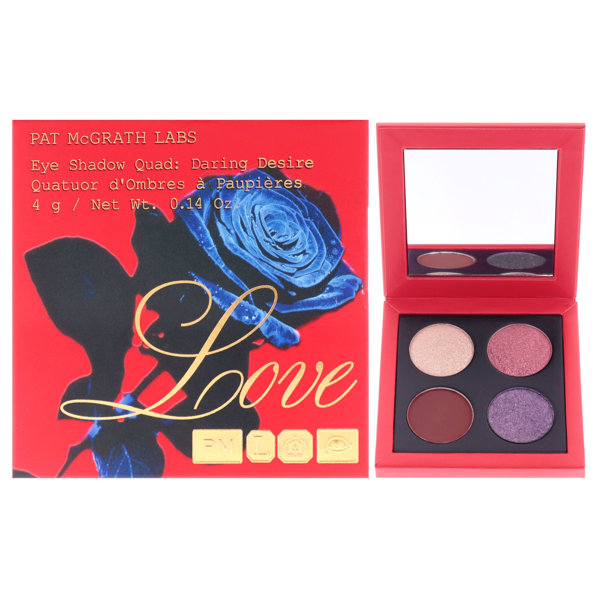 Eye Shadow Quad - Daring Desire, See Description, hi-res image number 0
