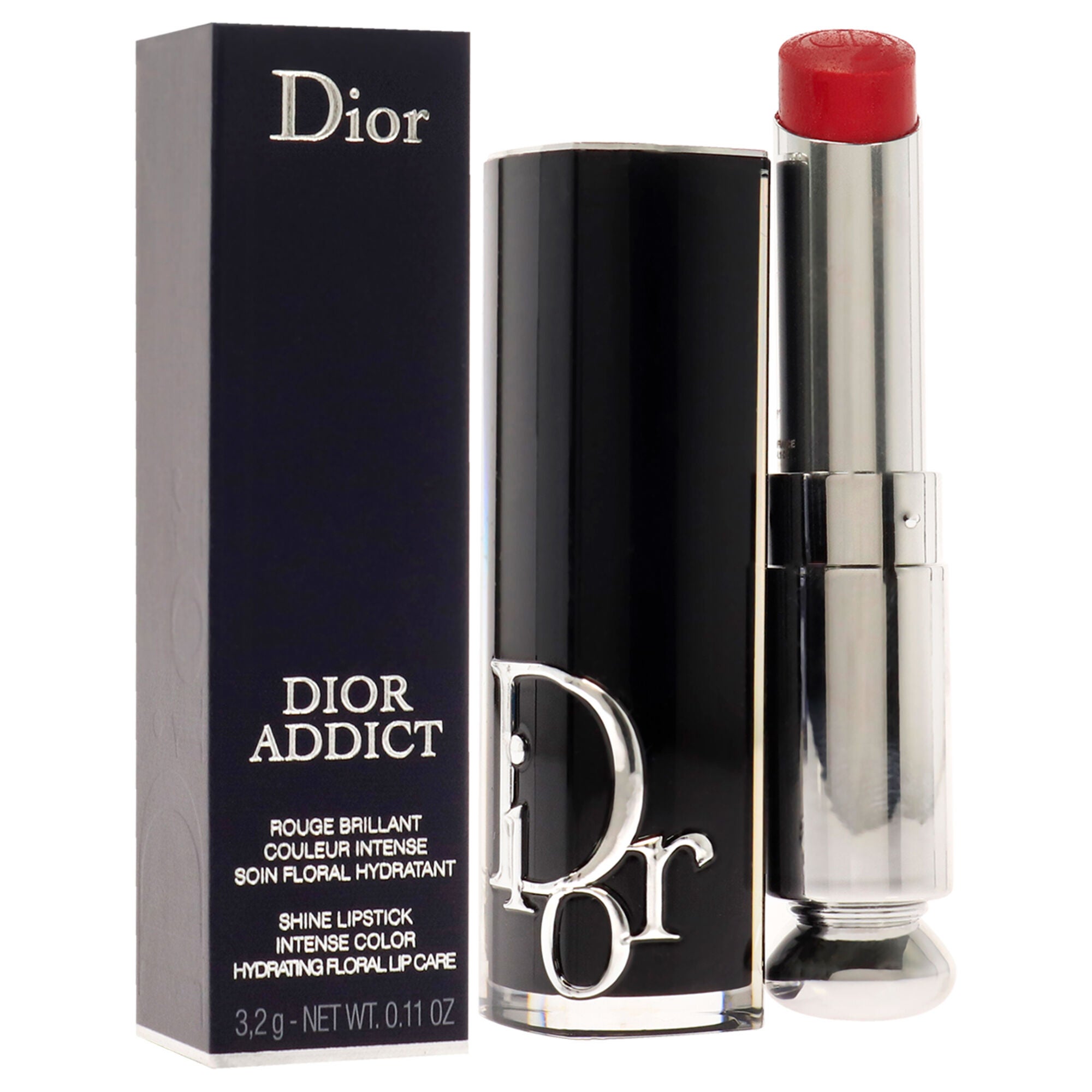 Dior Addict Hydrating Shine Lipstick - 745 Redvolution by Christian Dior for Women - 0.11 oz Lipstick (Refillable), See Description, alternate image number 1