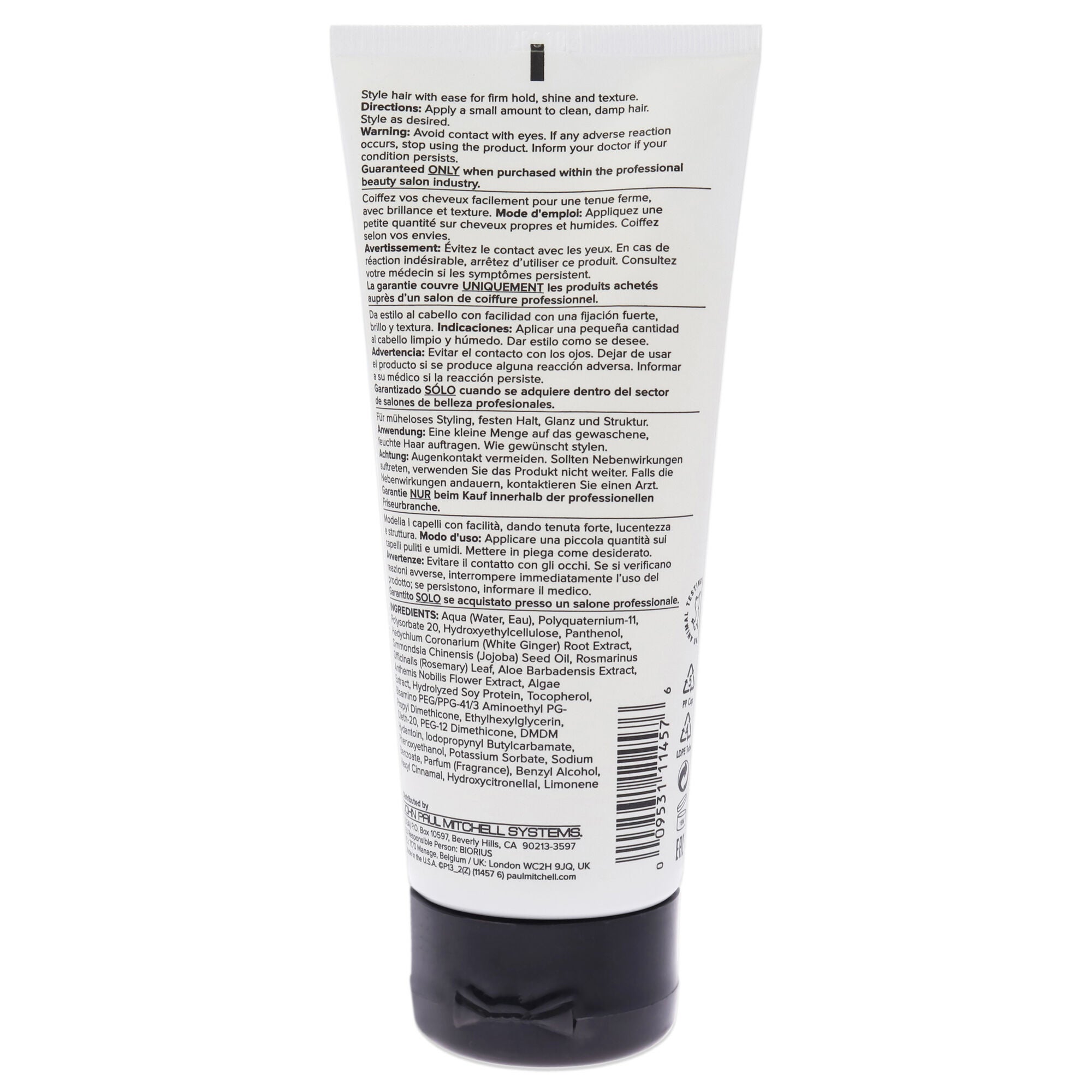 Firm Style Super Clean Sculpting Gel by Paul Mitchell for Unisex - 6.8 oz Gel, See Description, alternate image number 2