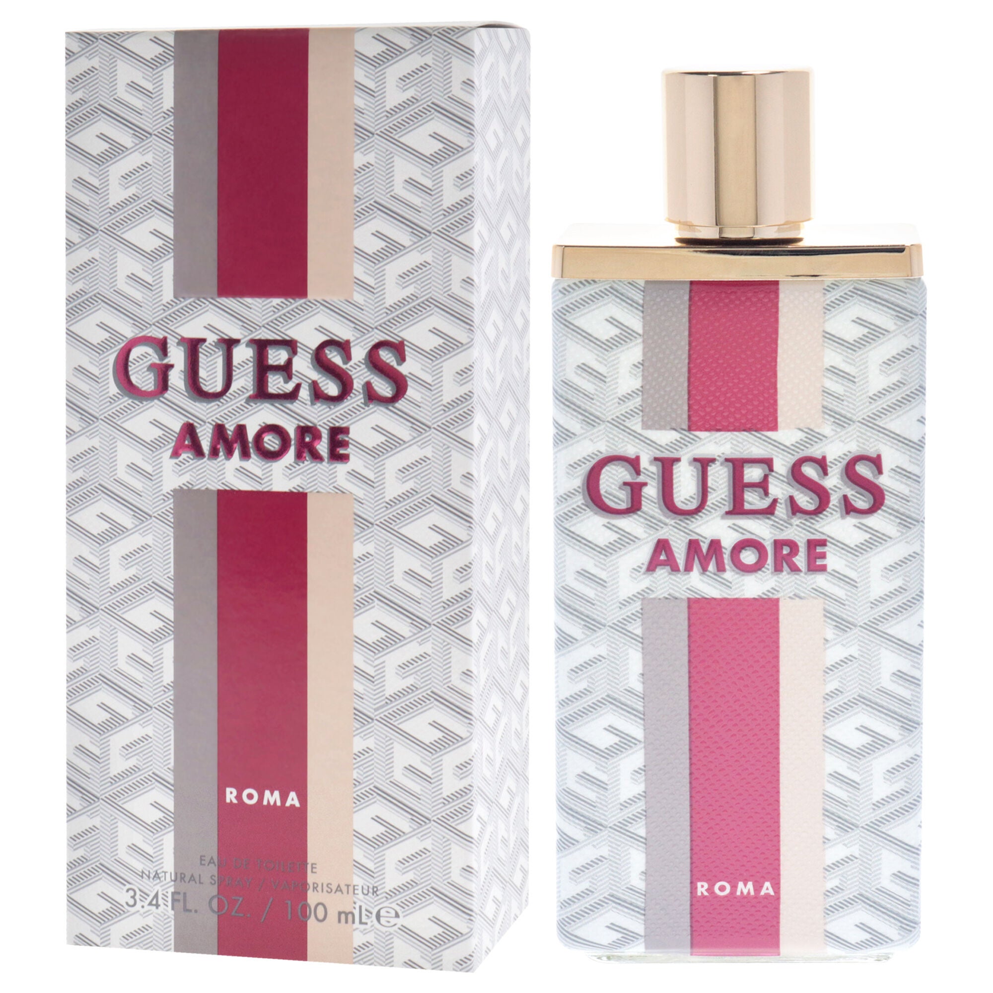 Amore Roma by Guess for Unisex - 3.4 oz EDT Spray, Clear, alternate image number 3
