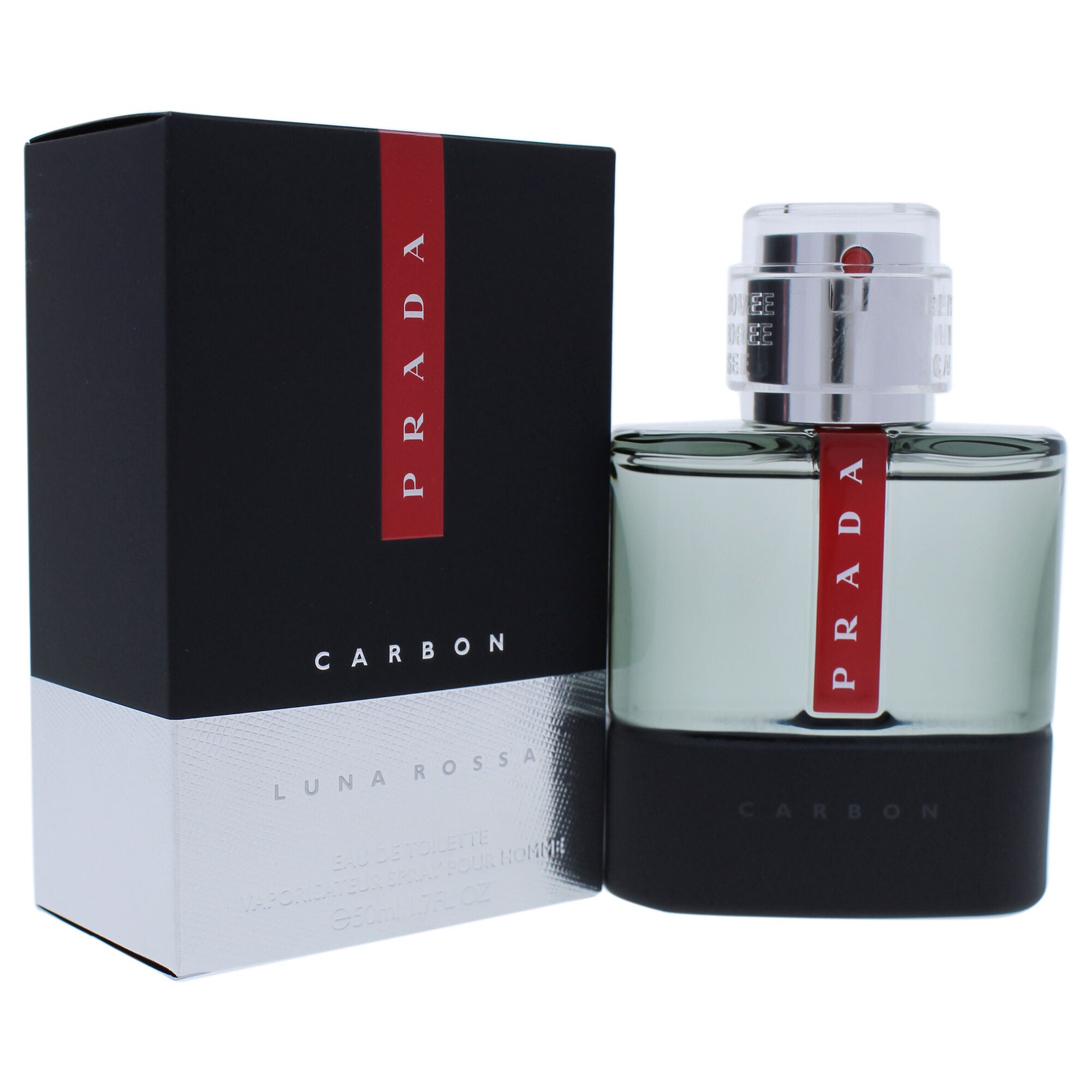 Luna Rossa Carbon by Prada for Men - 1.7 oz EDT Spray, See Description, alternate image number 2