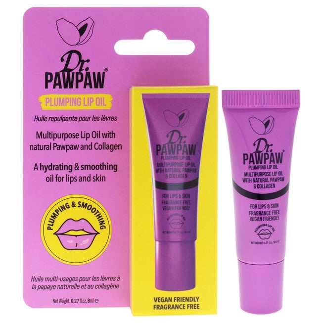 Multipurpose Plumping Lip Oil by Dr. PawPaw for Women - 0.27 oz Lip Oil, See Description, hi-res image number 0