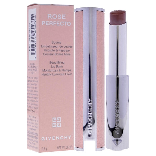 Rose Perfecto Beautifying Lip Balm - 111 Soft Nude by Givenchy for Women - 0.09 oz Lip Balm, See Description, alternate image number 1