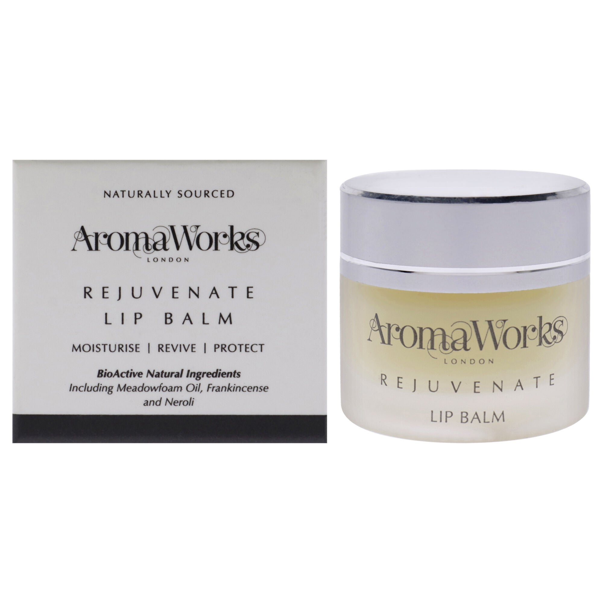 Rejuvenate Lip Balm by Aromaworks for Unisex - 0.34 oz Lip Balm, See Description, hi-res image number 0