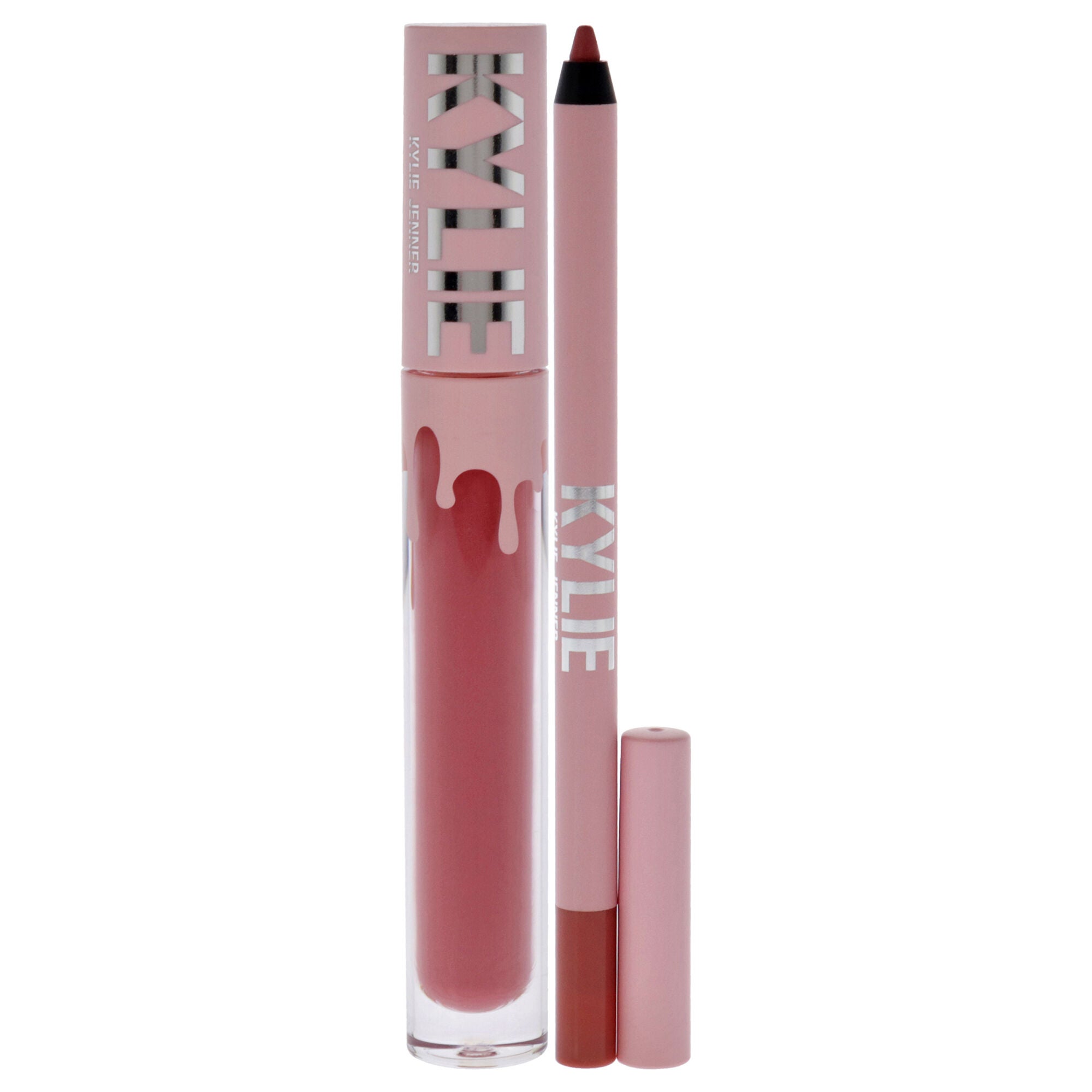 Matte Lip Kit - 302 Snow Way Bae by Kylie Cosmetics for Women - 2 Pc 0.10oz Matte Liquid Lipstick, 0.039oz Lip Liner, , alternate image number 6