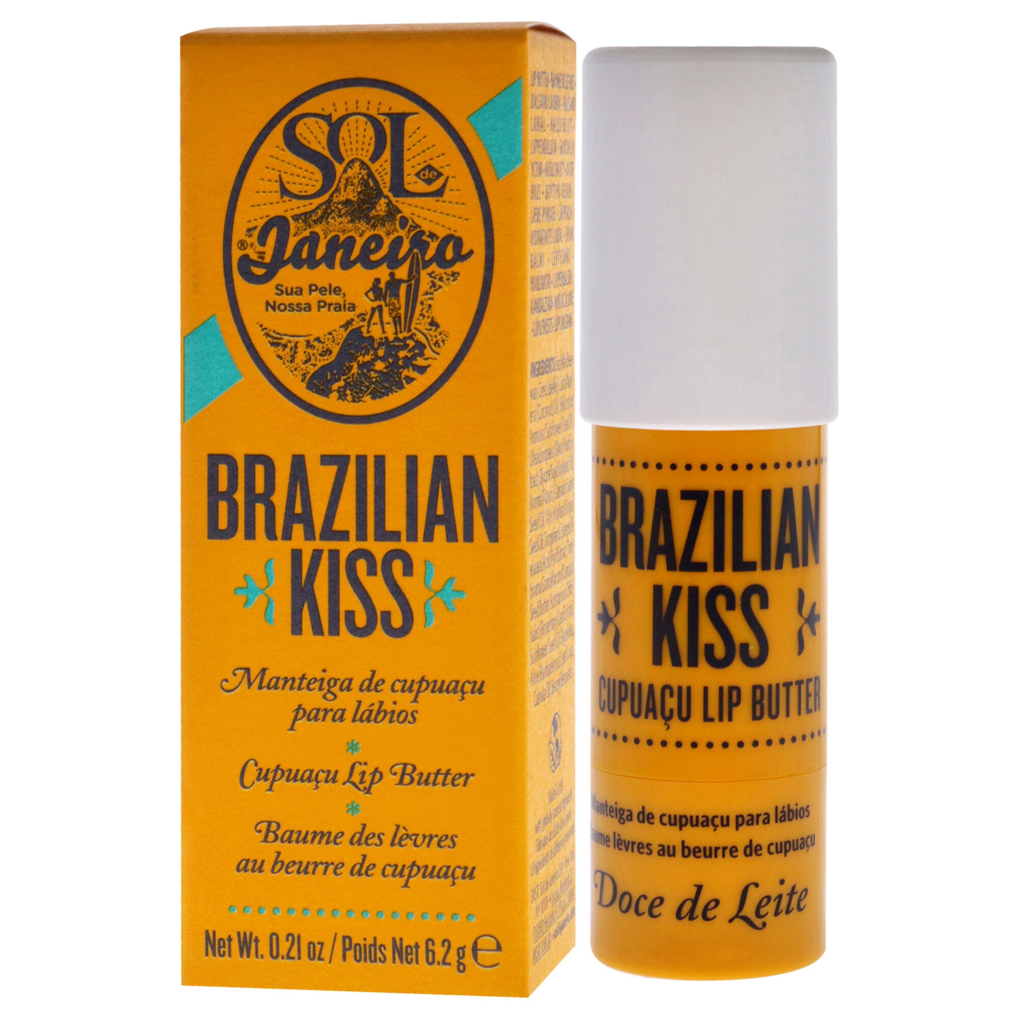 Brazilian Kiss Cupuacu Lip Butter by Sol de Janeiro for Unisex - 0.21 oz Lip Balm, , alternate image number 3