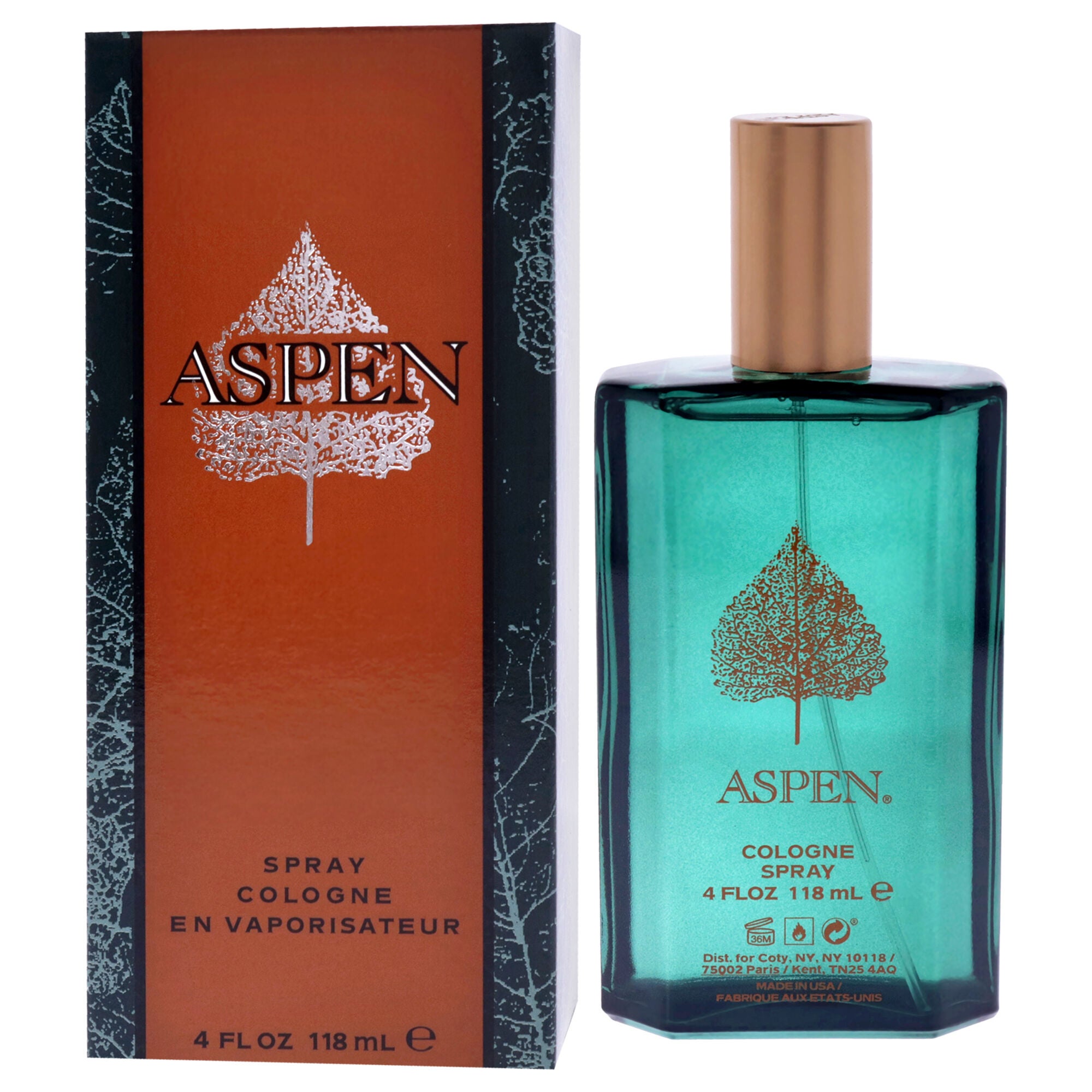 Aspen by Coty for Men - 4 oz EDC Spray, See Description, alternate image number 2