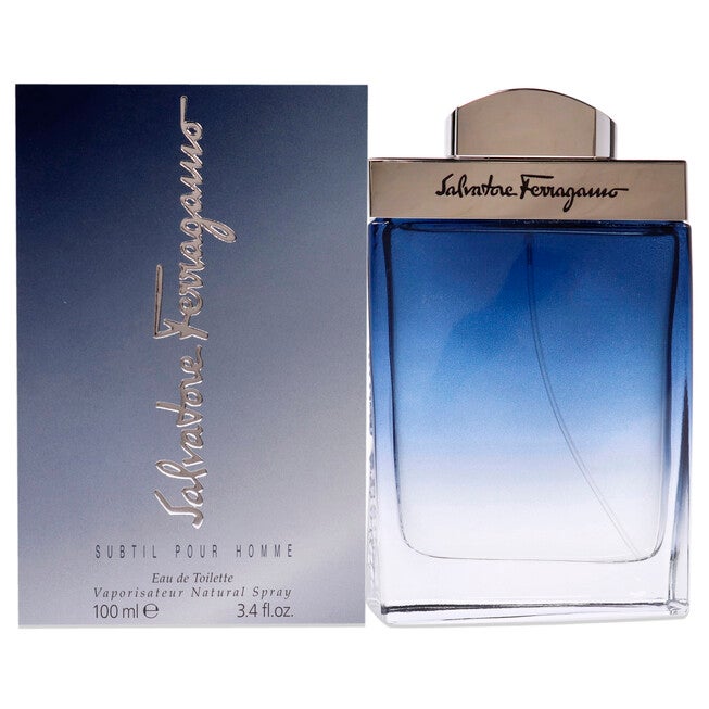 Subtil by Salvatore Ferragamo for Men - 3.4 oz EDT Spray, , alternate image number null