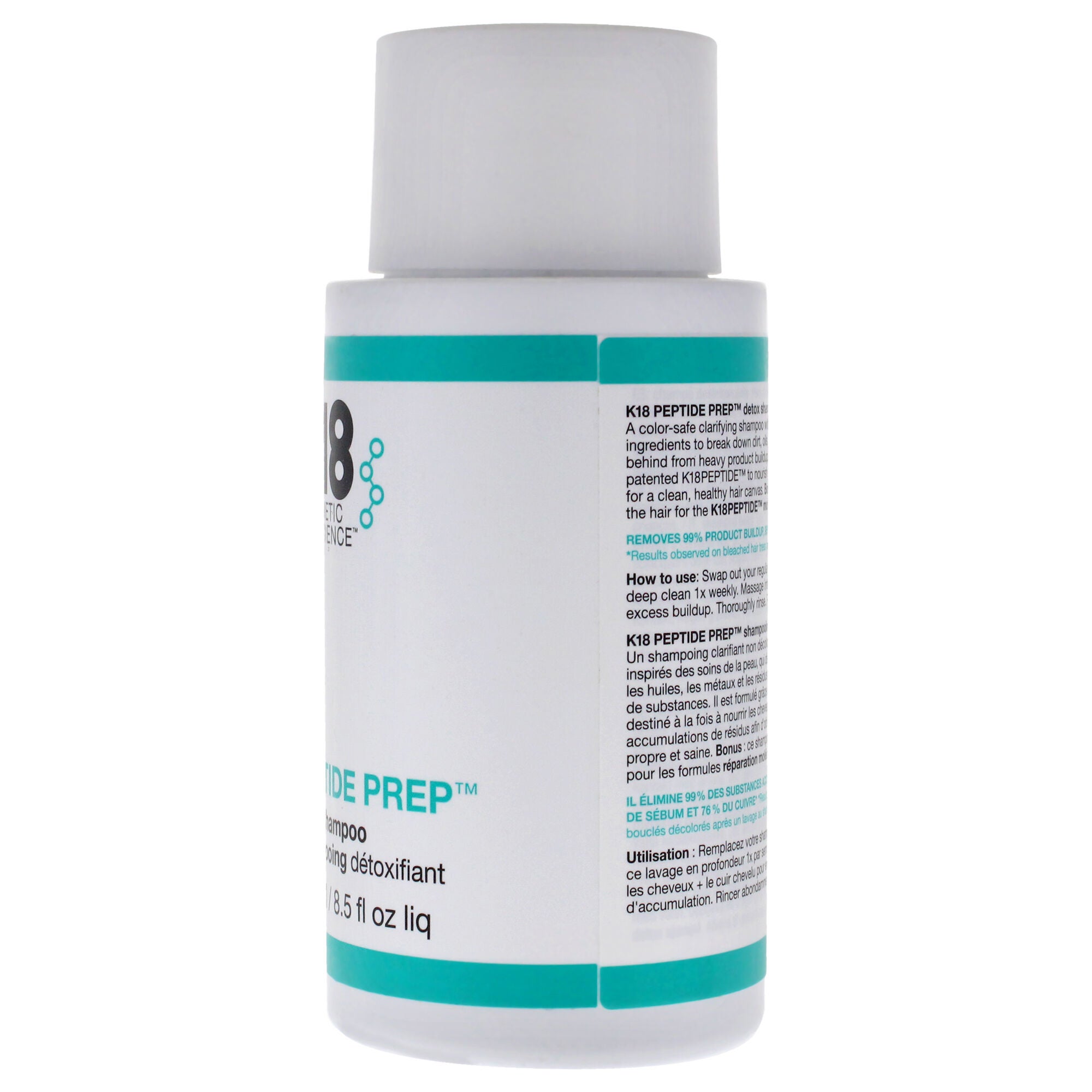 Peptide Prep Detox Shampoo by K18 Hair for Unisex - 8.5 oz Shampoo, See Description, alternate image number 1